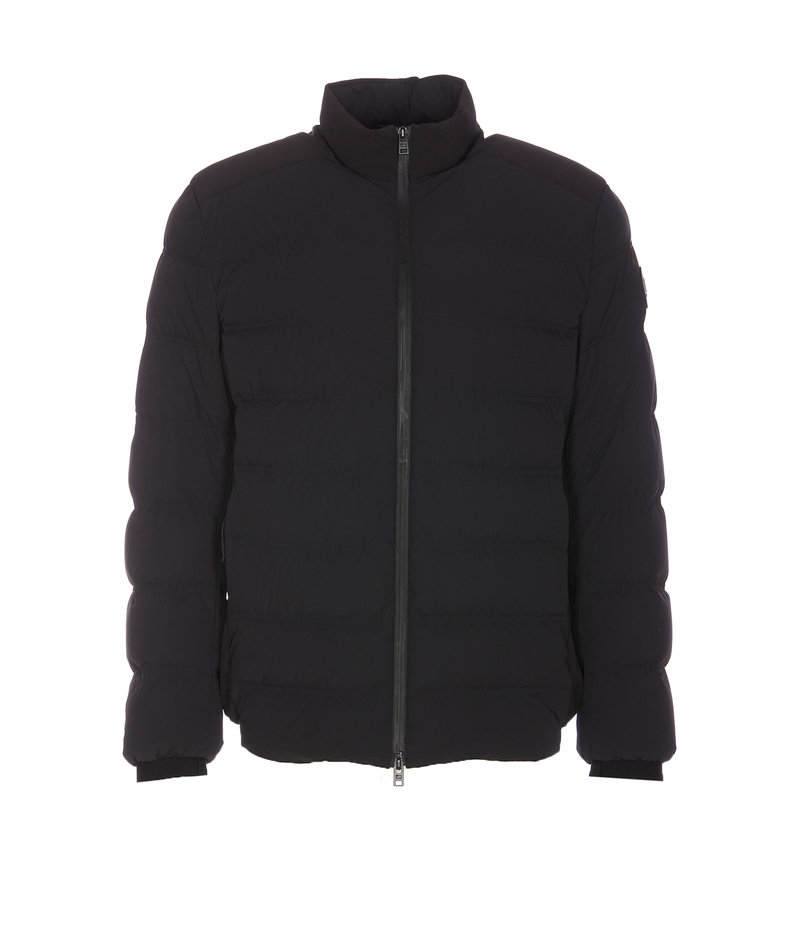 Shop Woolrich Bering Down Jacket In Black