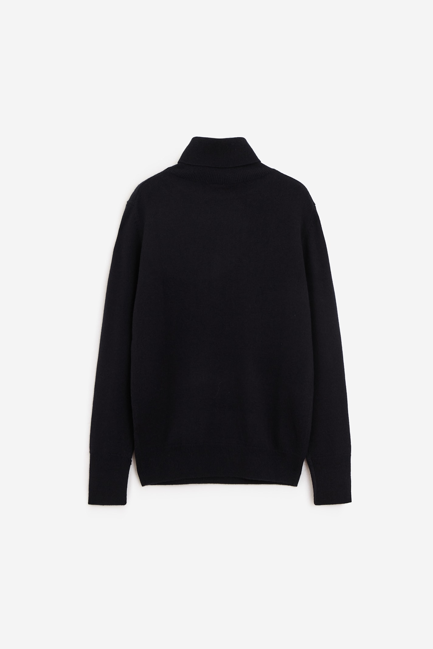 Aspesi Merino Wool Turtleneck Jumper In Black