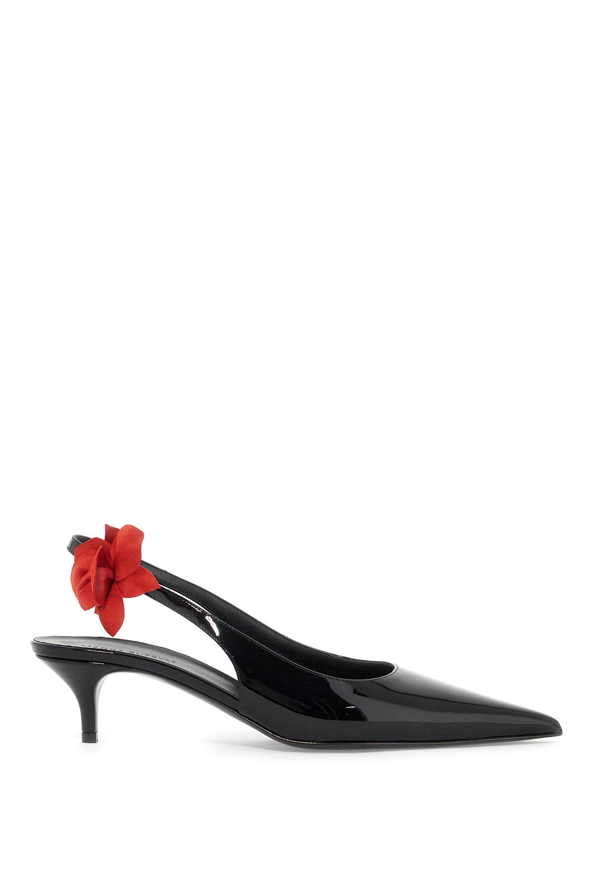 Shop Magda Butrym Slingback Dã©colletã© In Black (black)