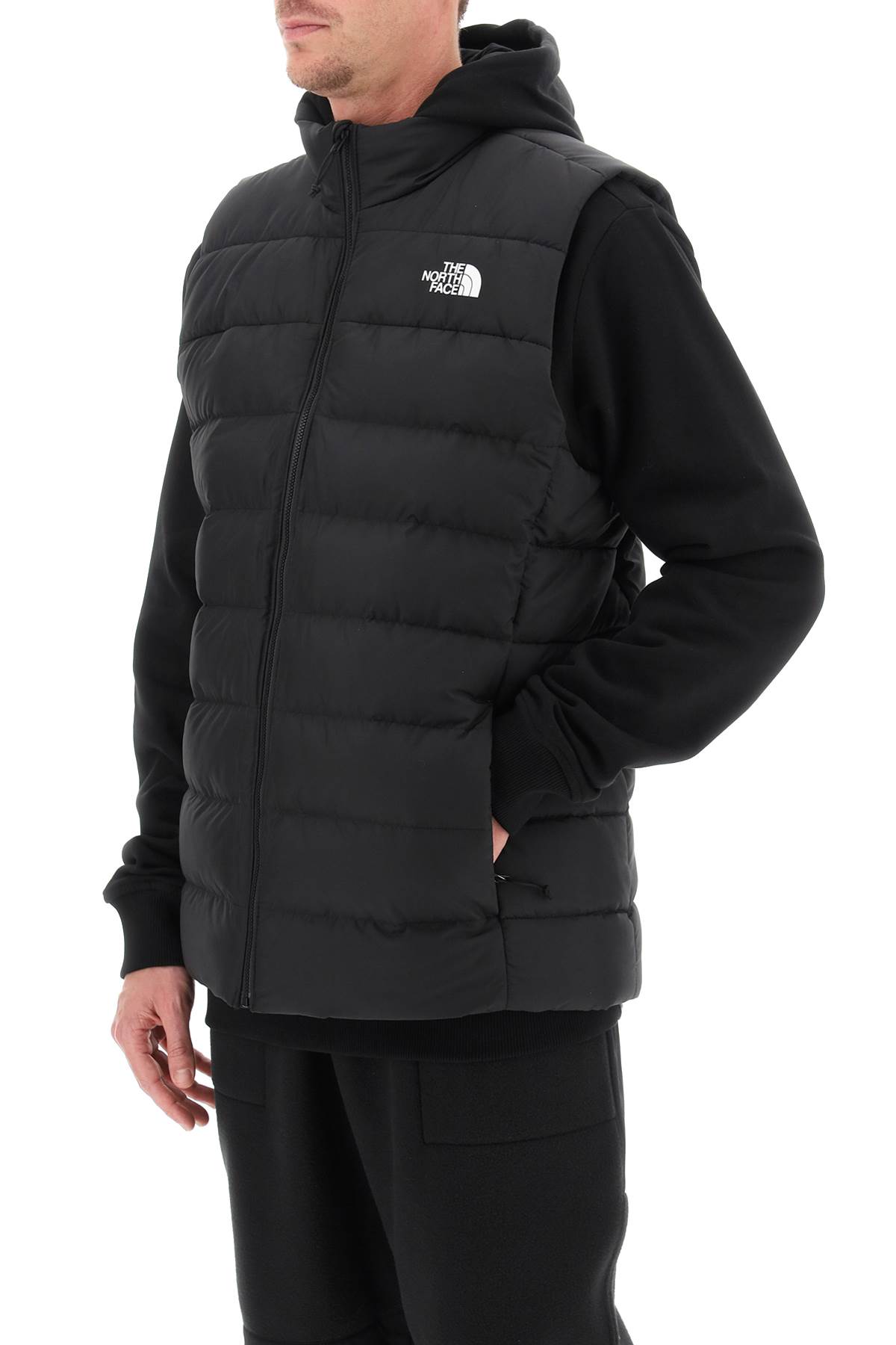 Shop The North Face Aconagua Iii Puffer Vest In Tnf Black (black)