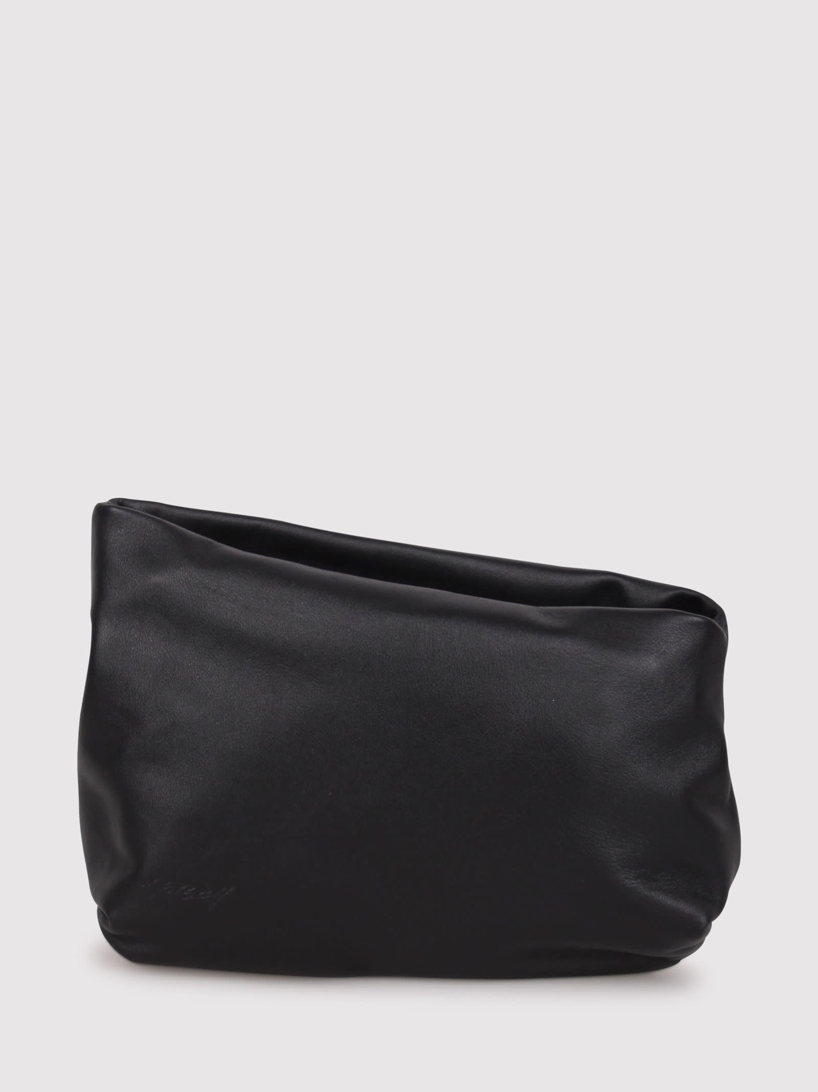 Asymmetric Suede Shoulder Bag