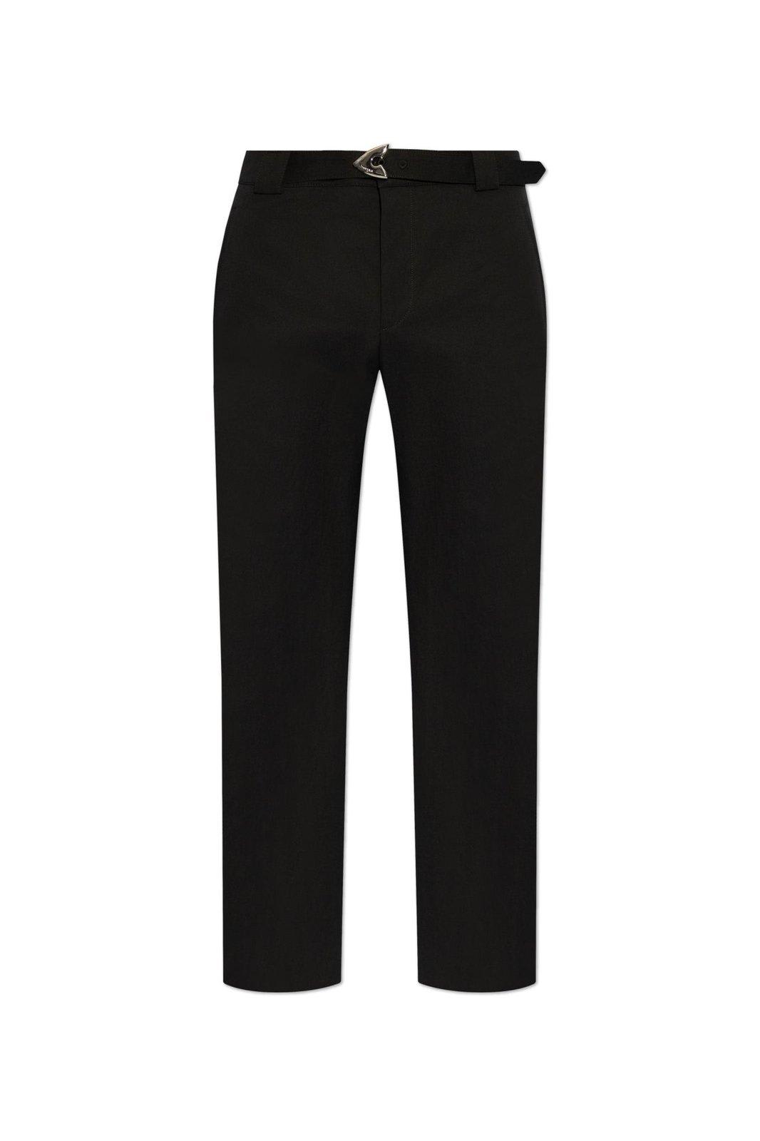 Straight-leg Tailored Trousers