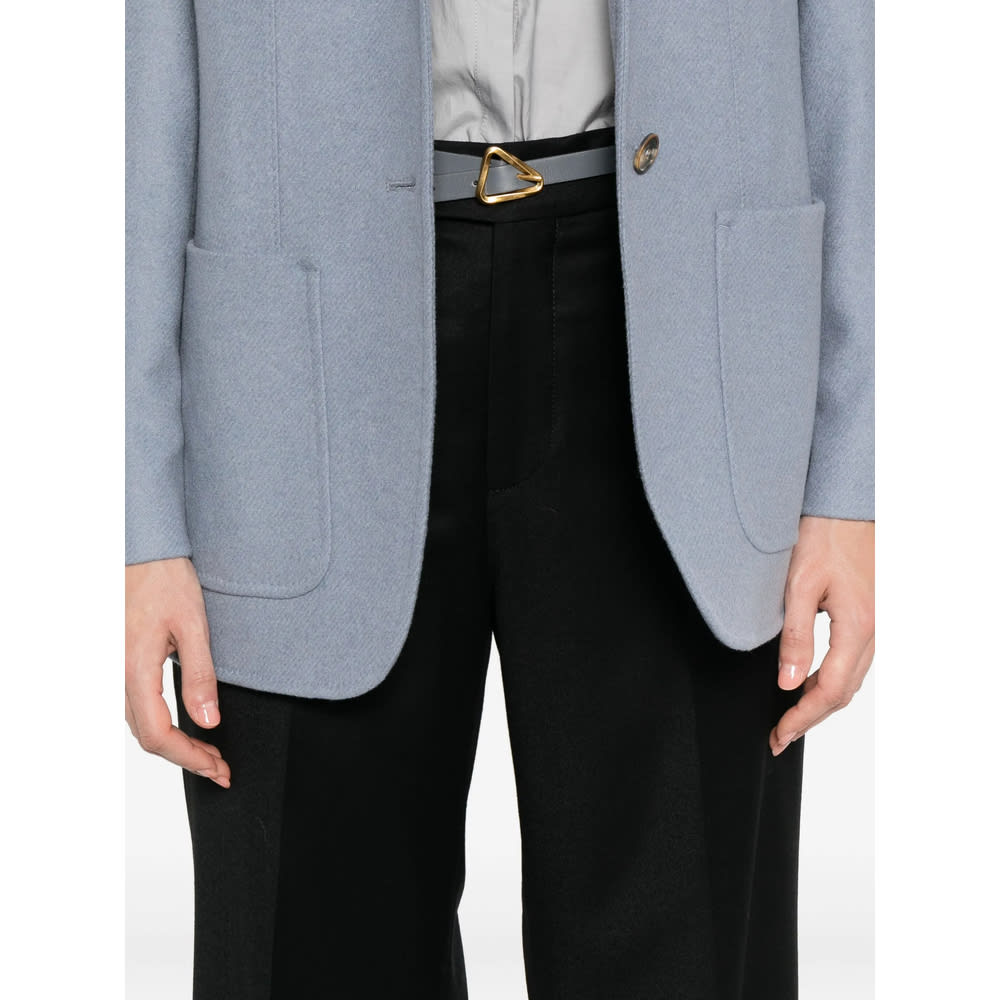 Berwich Pleated Straight-leg Trousers In Black