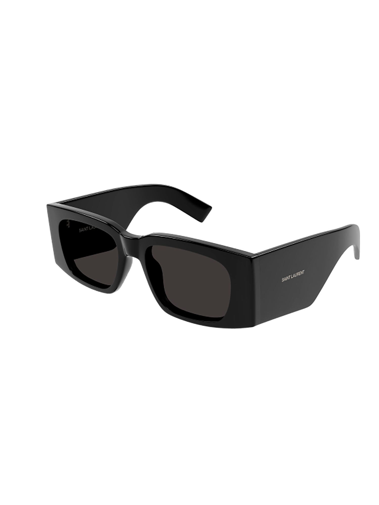 Shop Saint Laurent Sl 654 Sunglasses In 001 Black Black Black