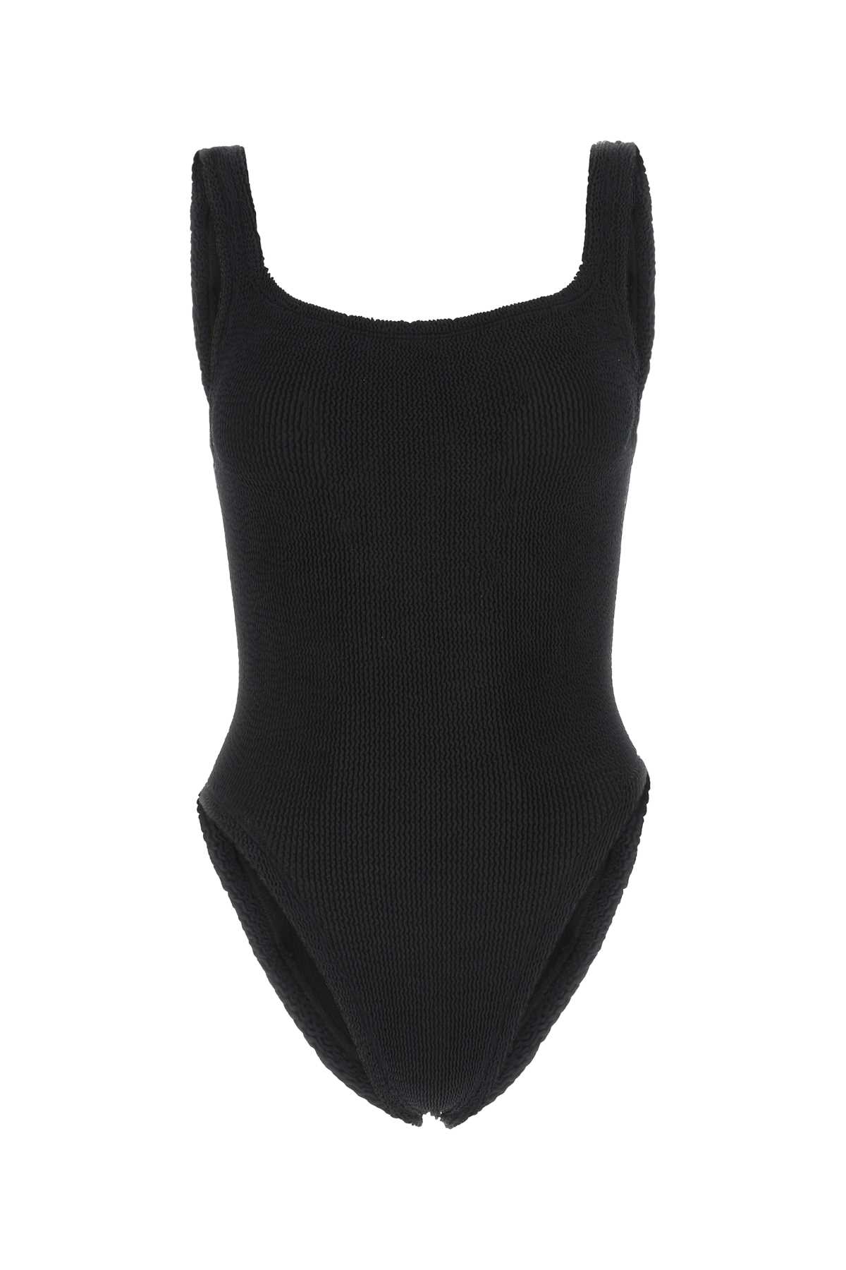 Black Stretch Nylon Swimsuit
