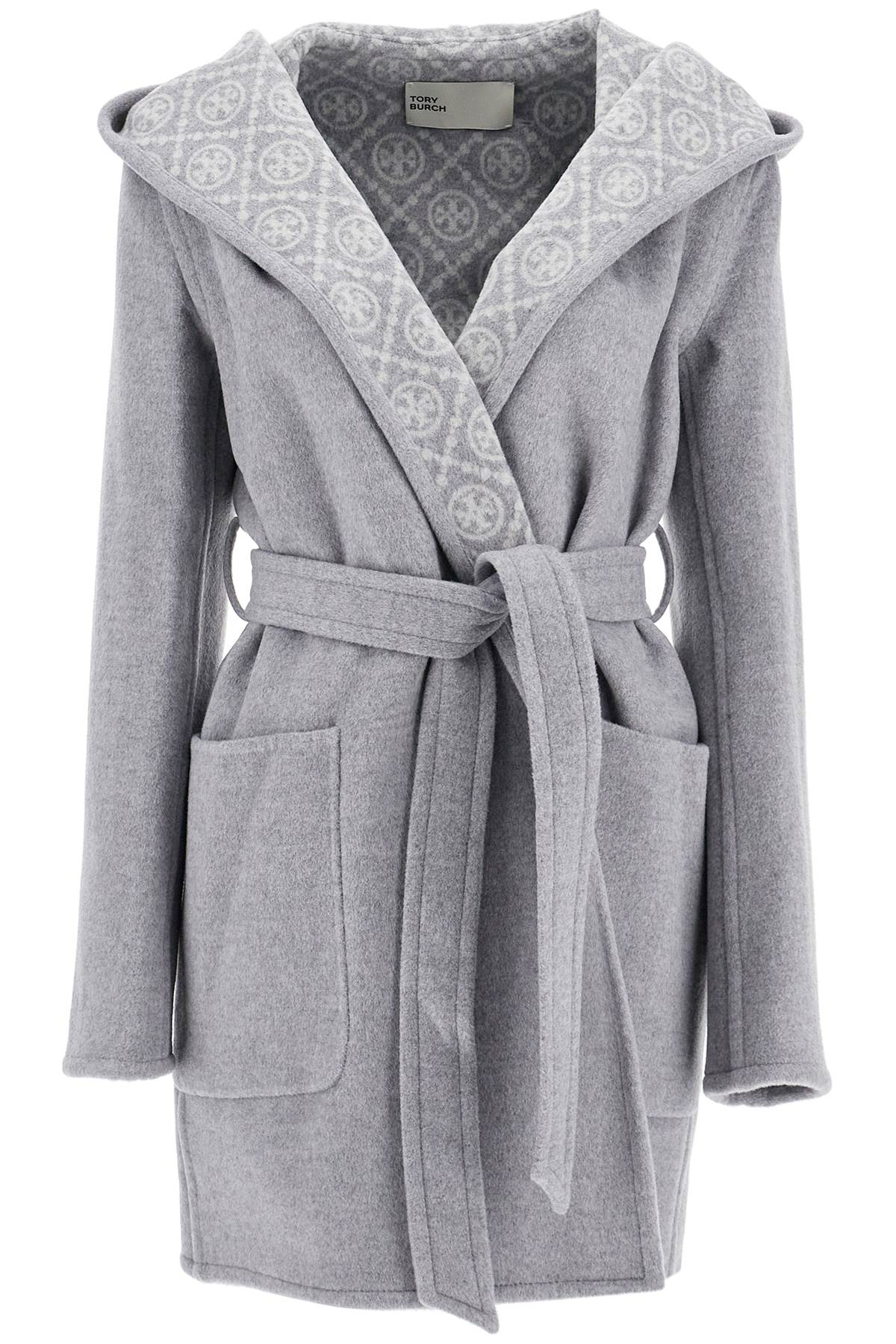 Wool Hooded Coat