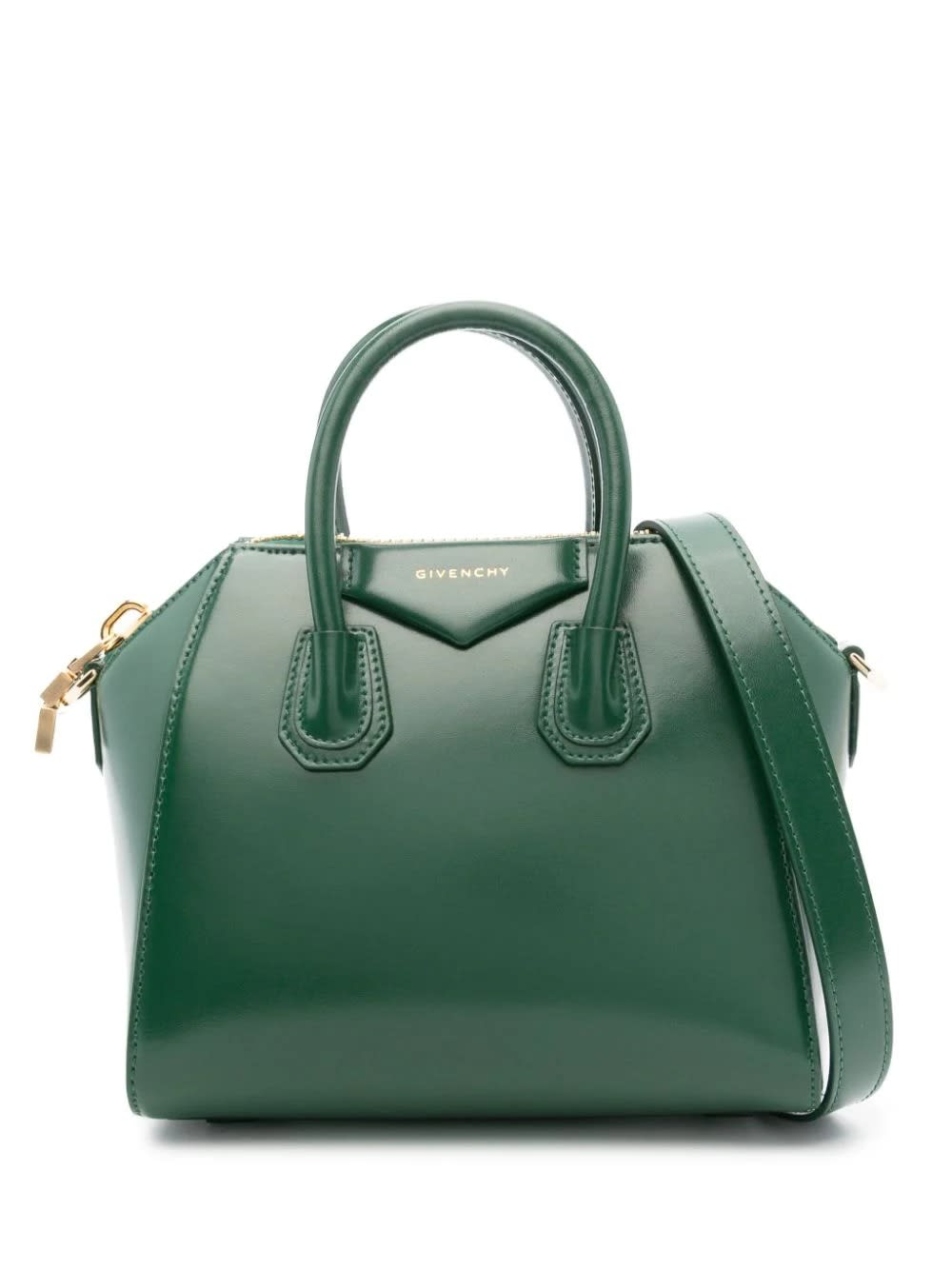 Givenchy Emerald Green Mini Antigona Bag