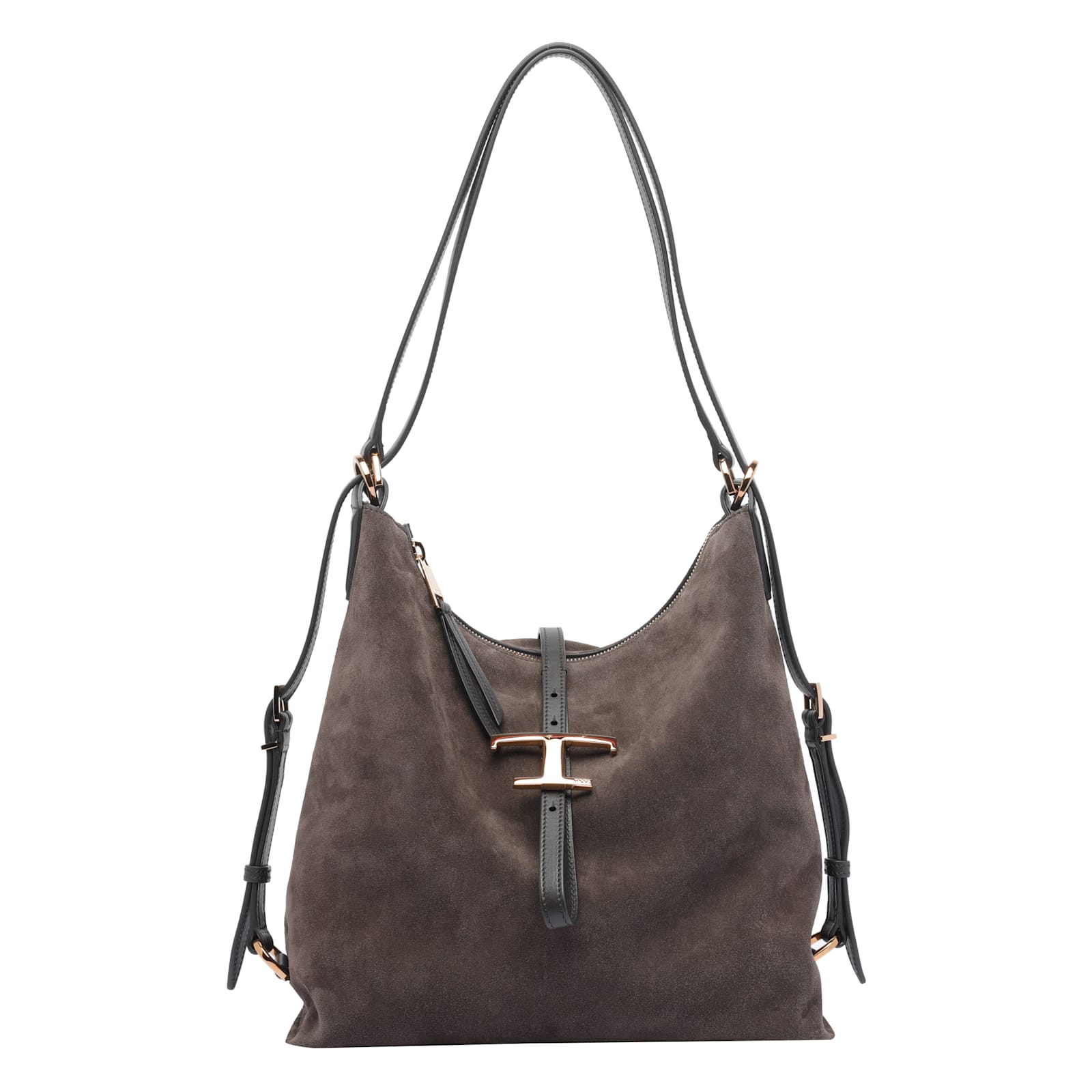 Tod's Small Shoulder Bag Featuring Adjustable Straps In Brown