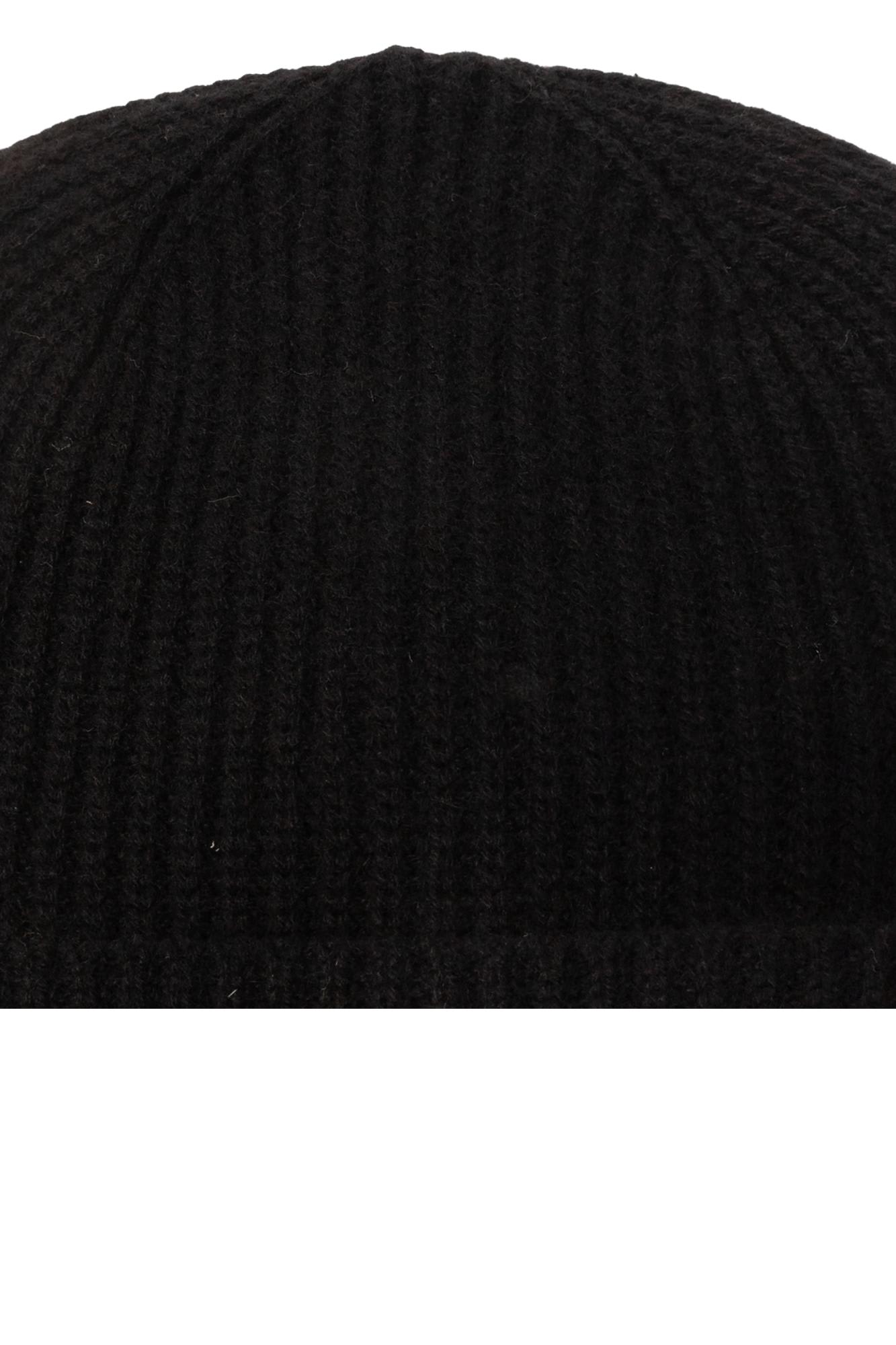 Shop Fear Of God Cashmere Hat In Black