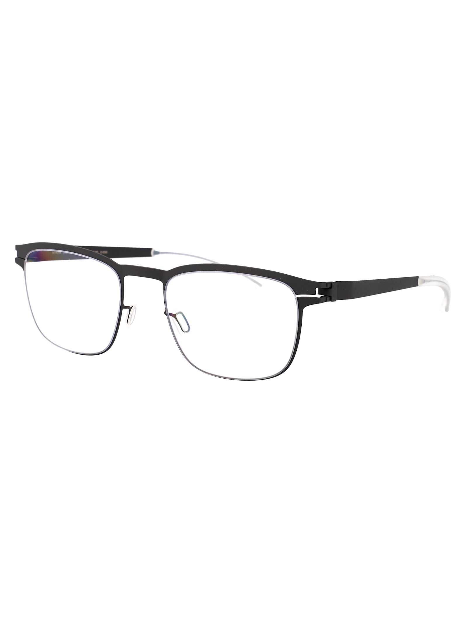 Mykita Storm Grey Metal Glasses In Gray