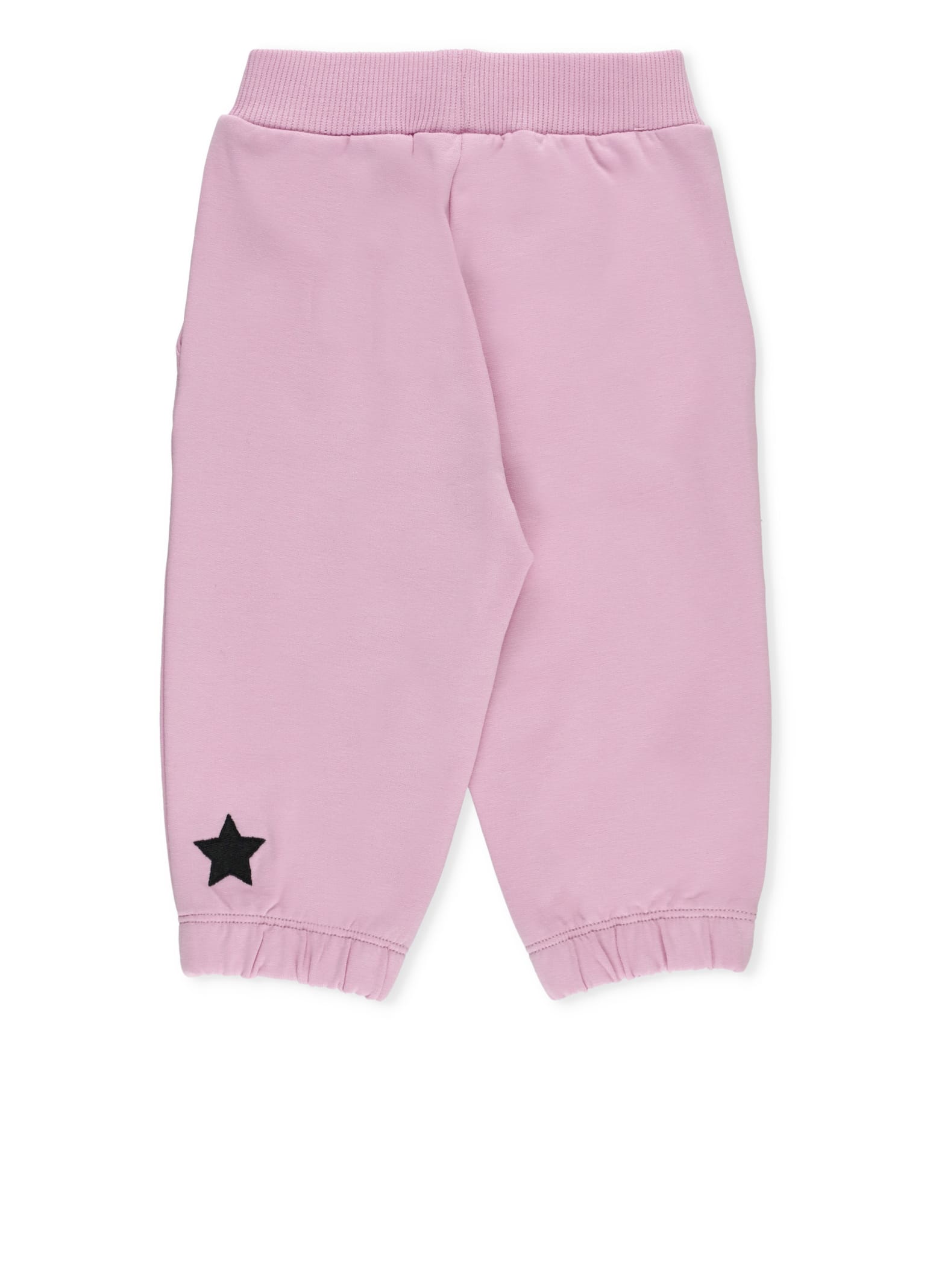 Shop Chiara Ferragni Pants With Eyestar Logo In Pink
