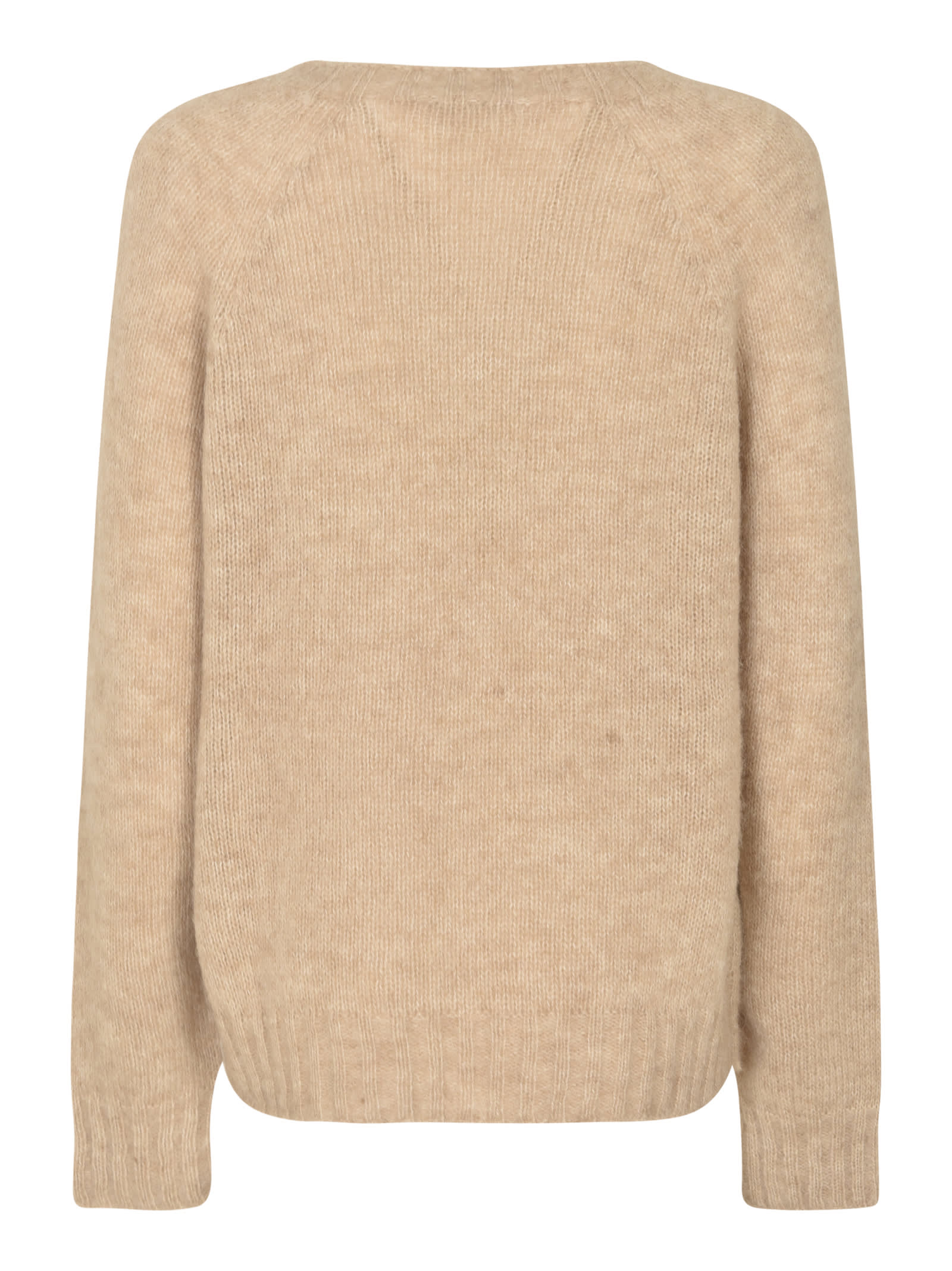 Shop Oliver Lattughi Classic Knit Sweater In Sesamo