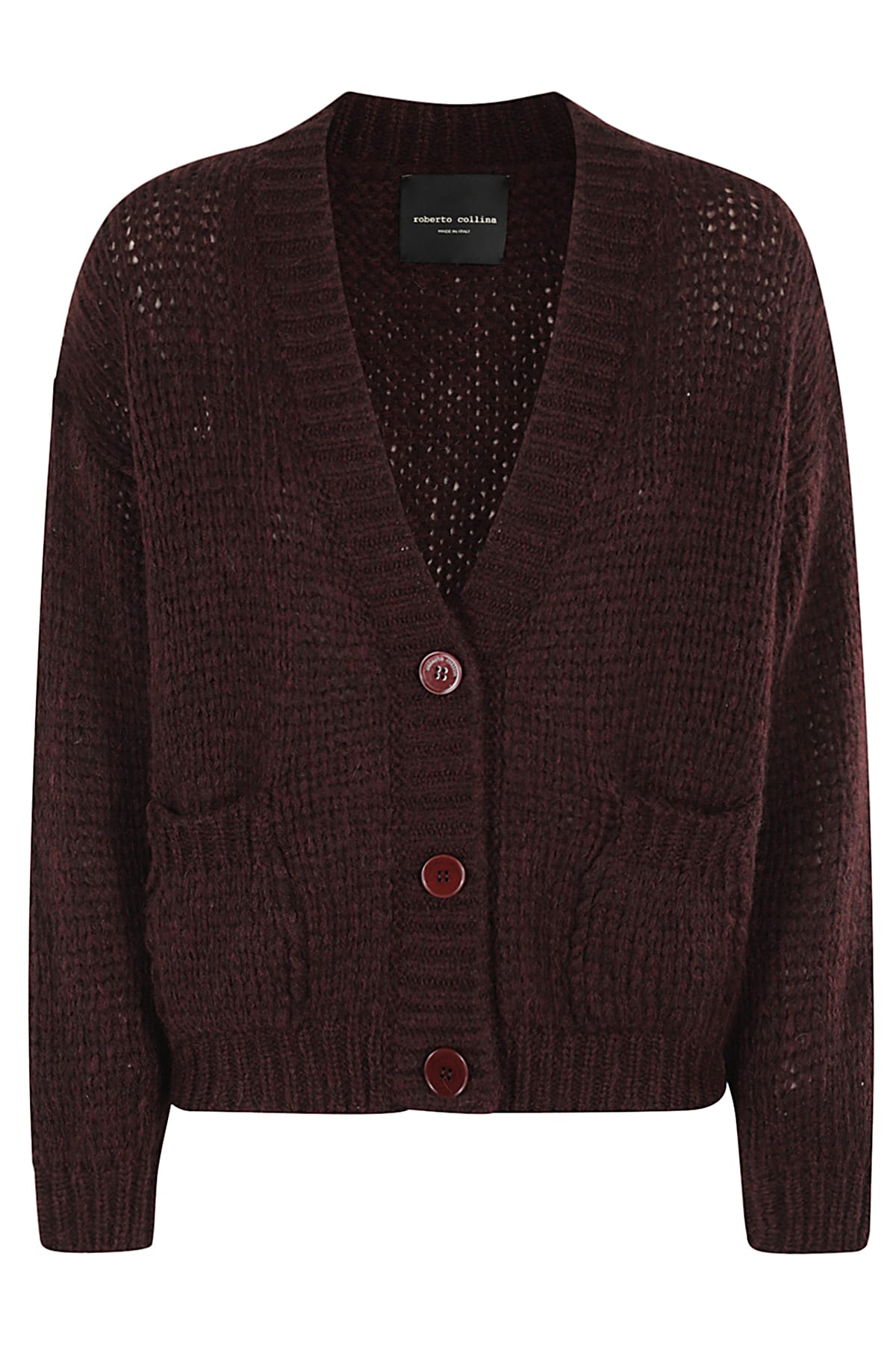 Shop Roberto Collina Cardigan ml Over In Bordeaux