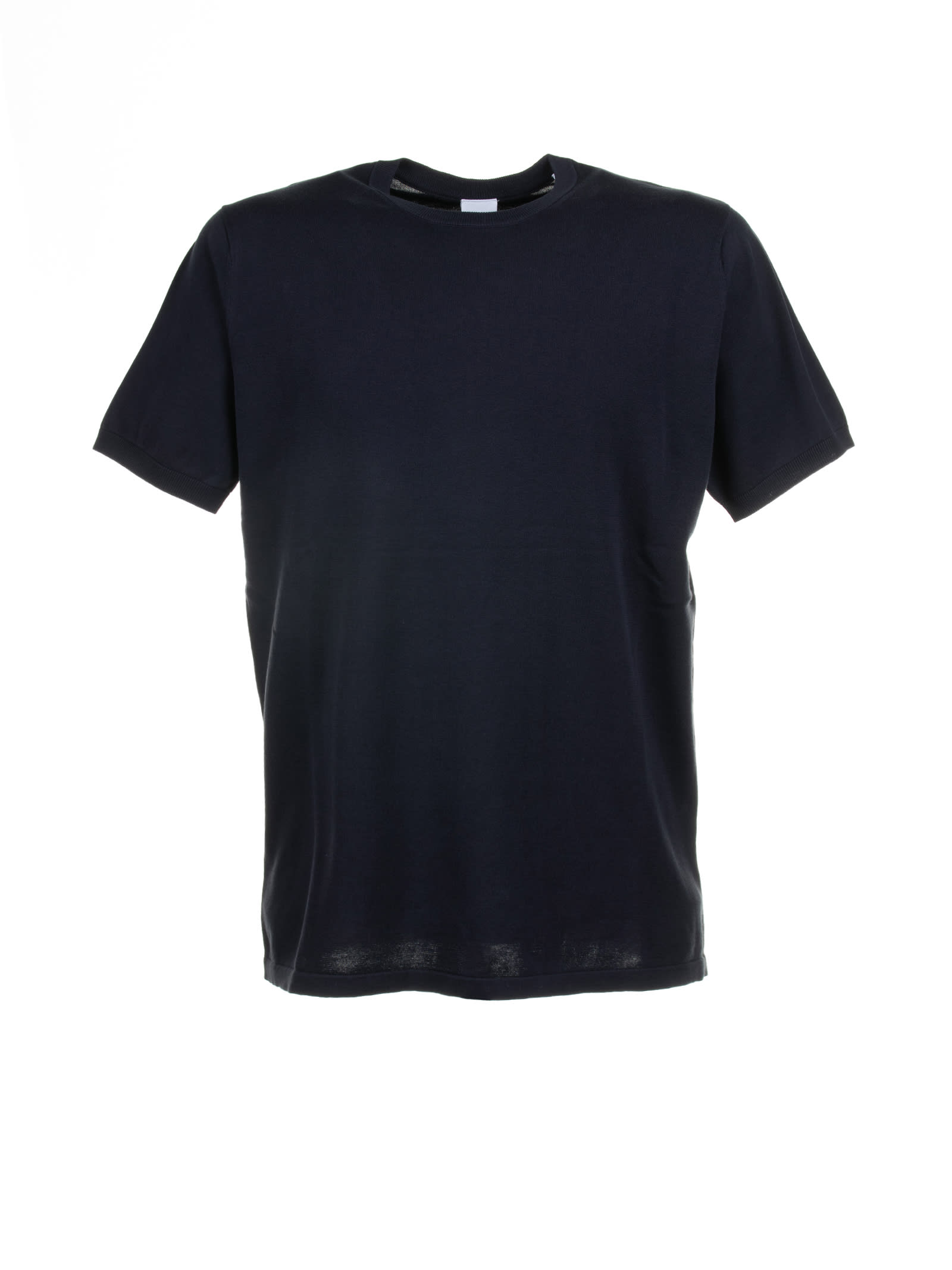 Shop Aspesi Navy Blue T-shirt