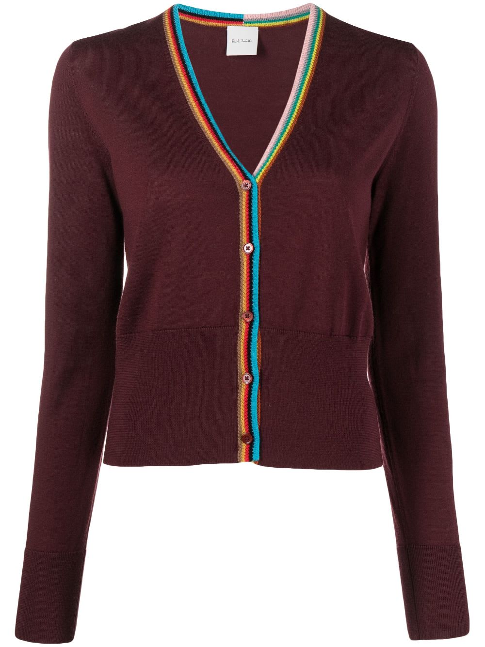 PAUL SMITH WOMENS KNITTED CARDIGAN BUTTON THRU