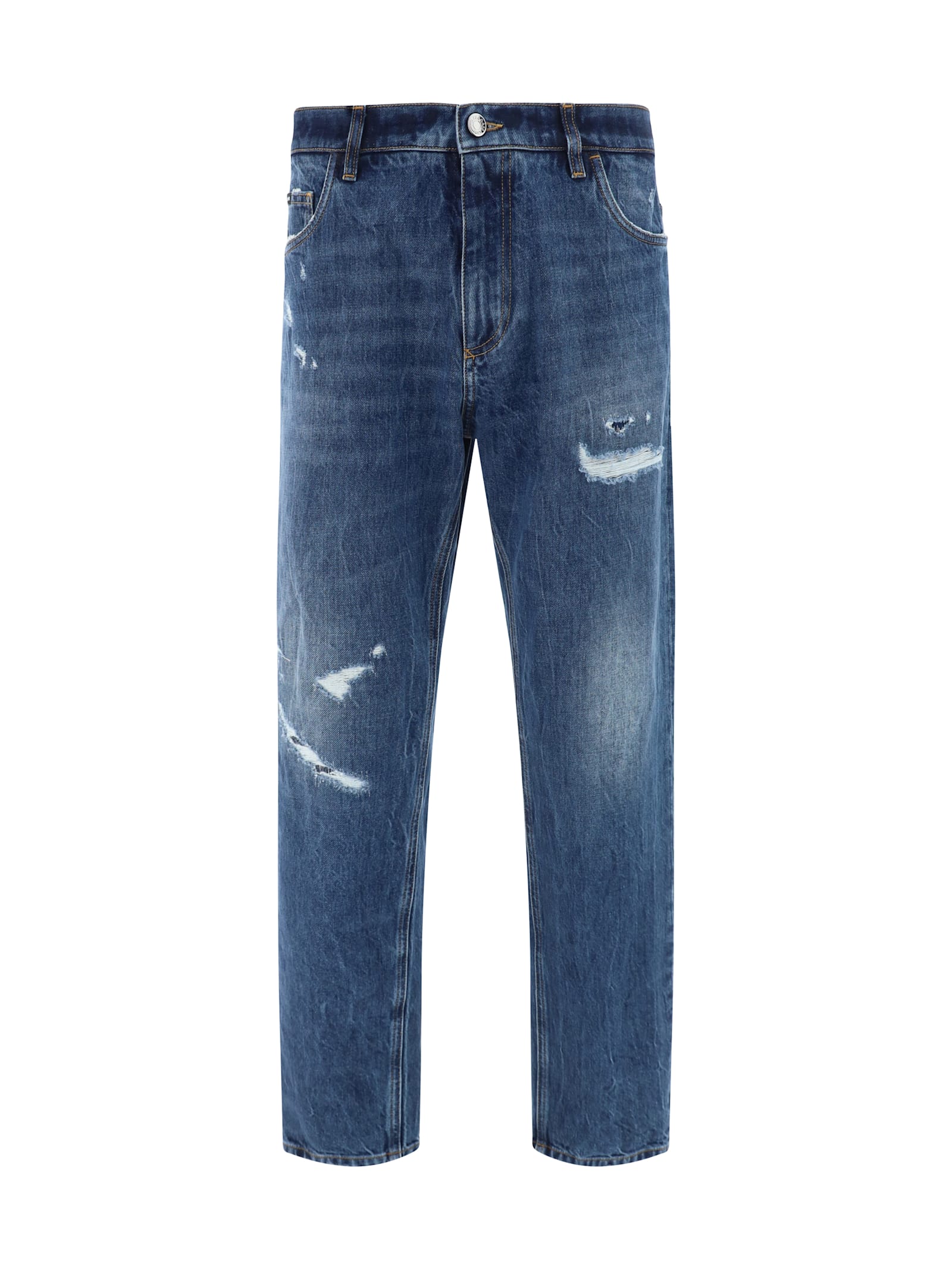 Shop Dolce & Gabbana Jeans In Variante Abbinata