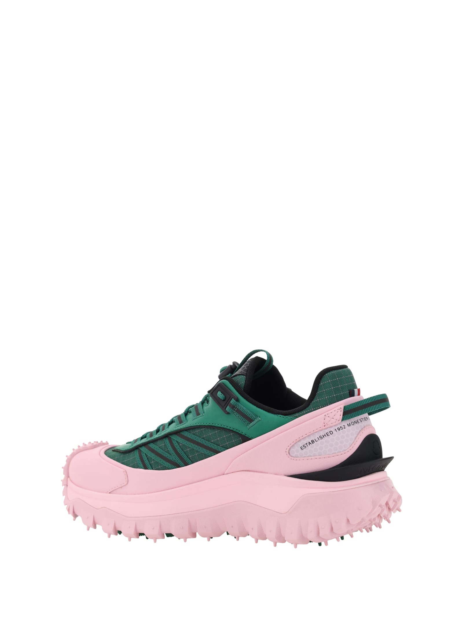 Shop Moncler Trailgrip Sneakers In Multicolour