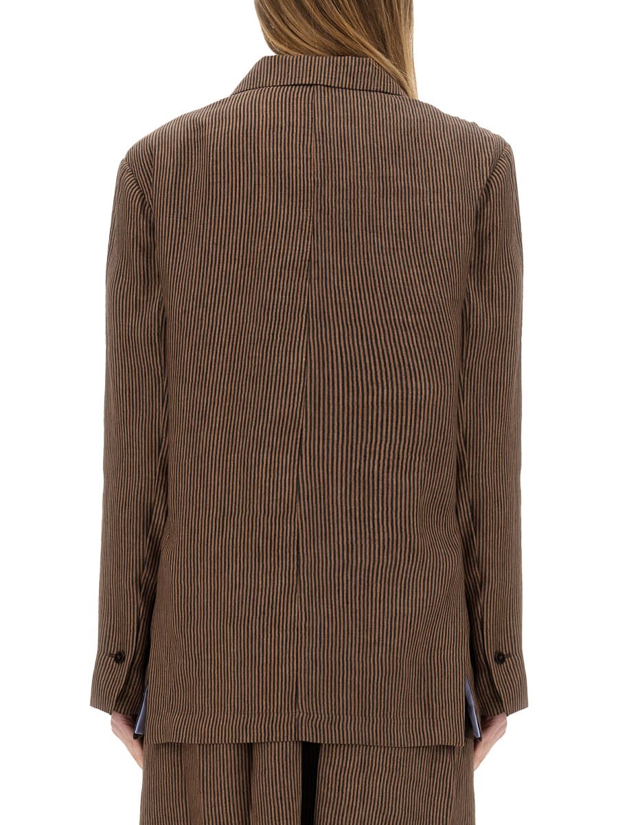 ALYSI MICRO STRIPES BLAZER