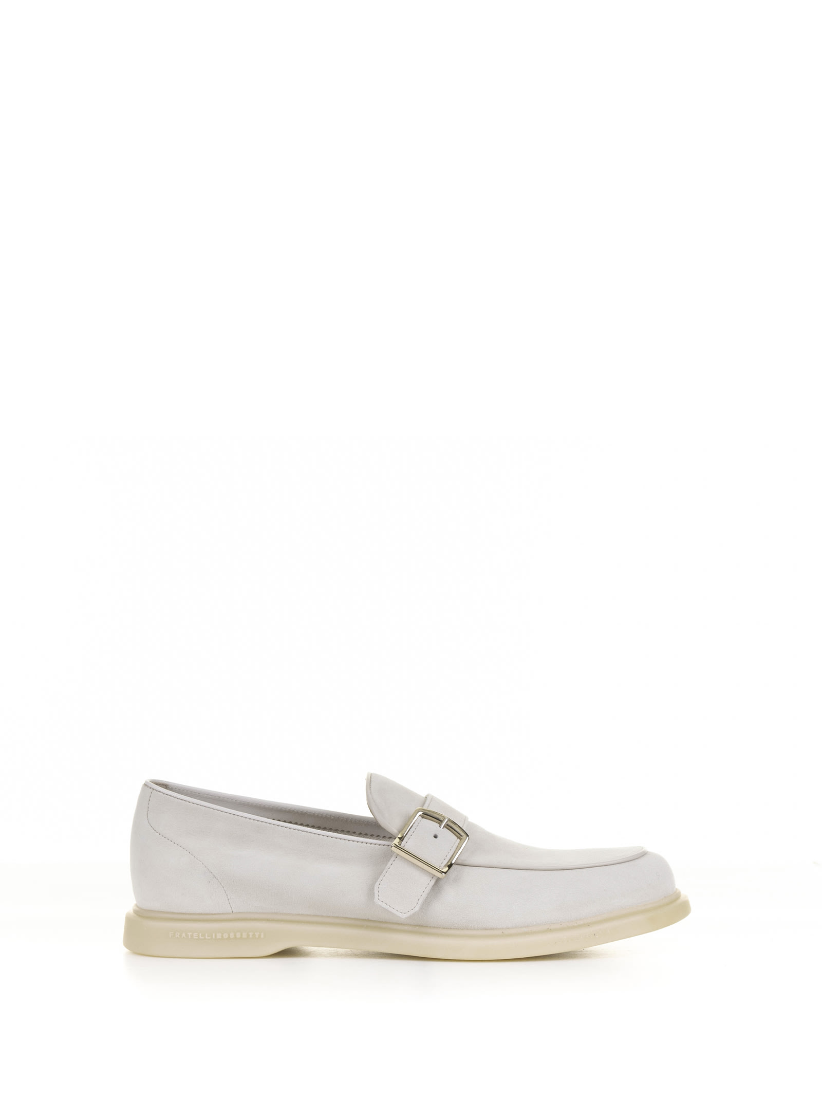 Ivory Suede Moccasin