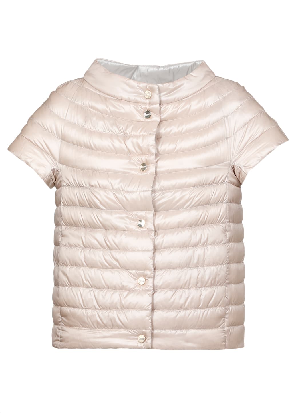 Herno Double Face Down Jacket In Rosa Ci