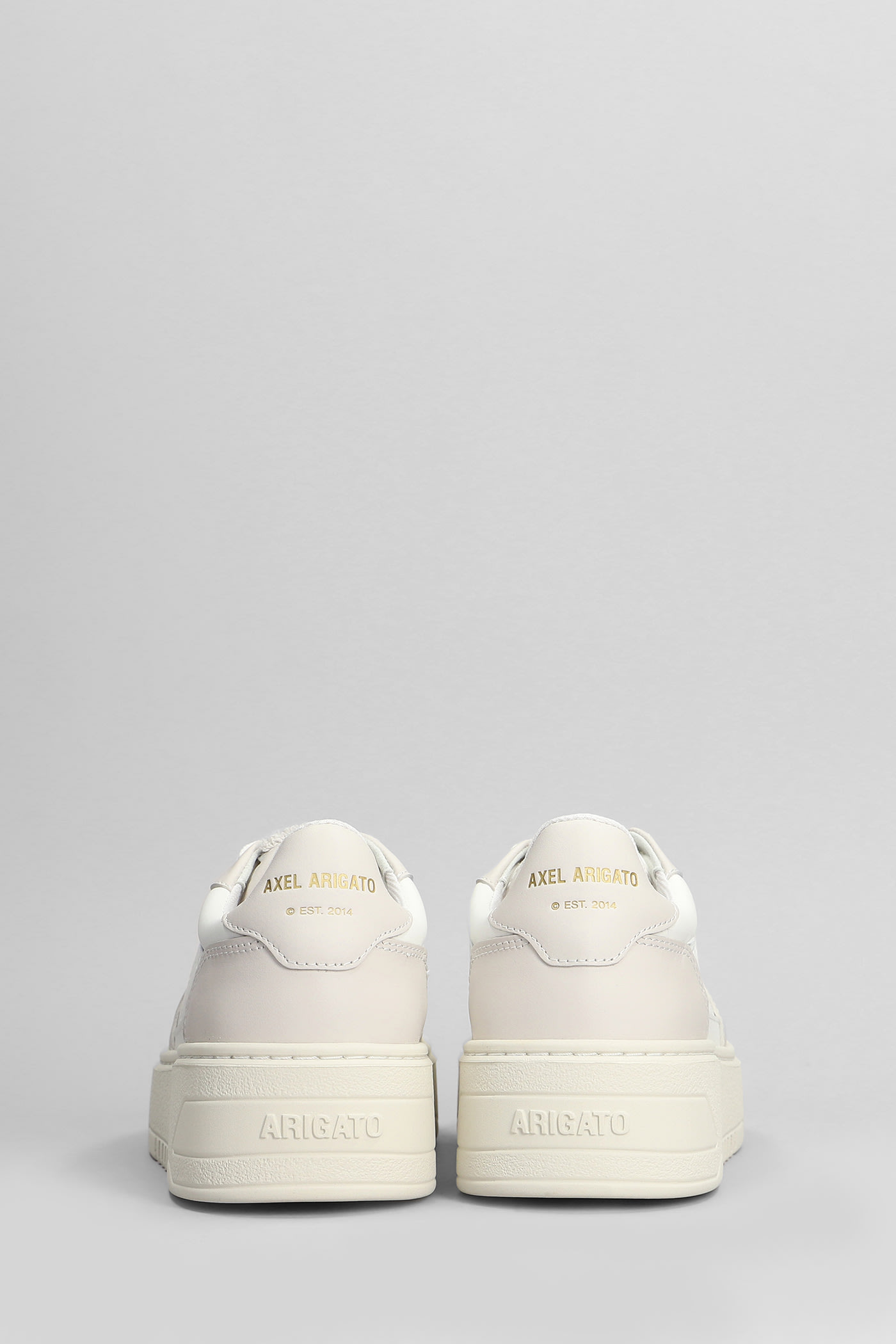 Axel Arigato Orbit Neo Sneakers In Grey Leather In Grey