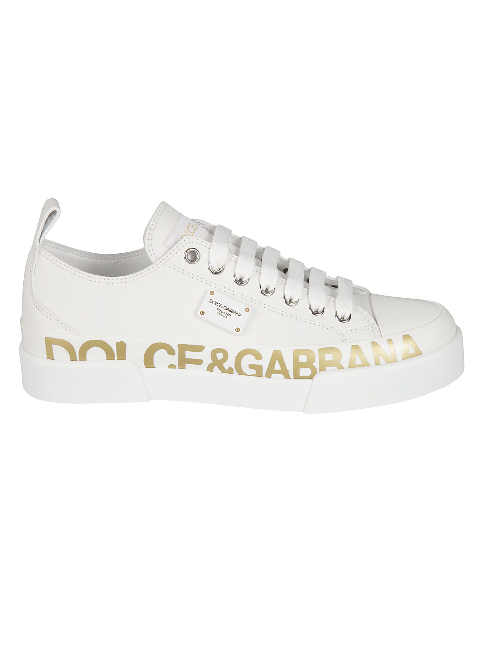 Dolce & Gabbana Logo Plaque Sneakers
