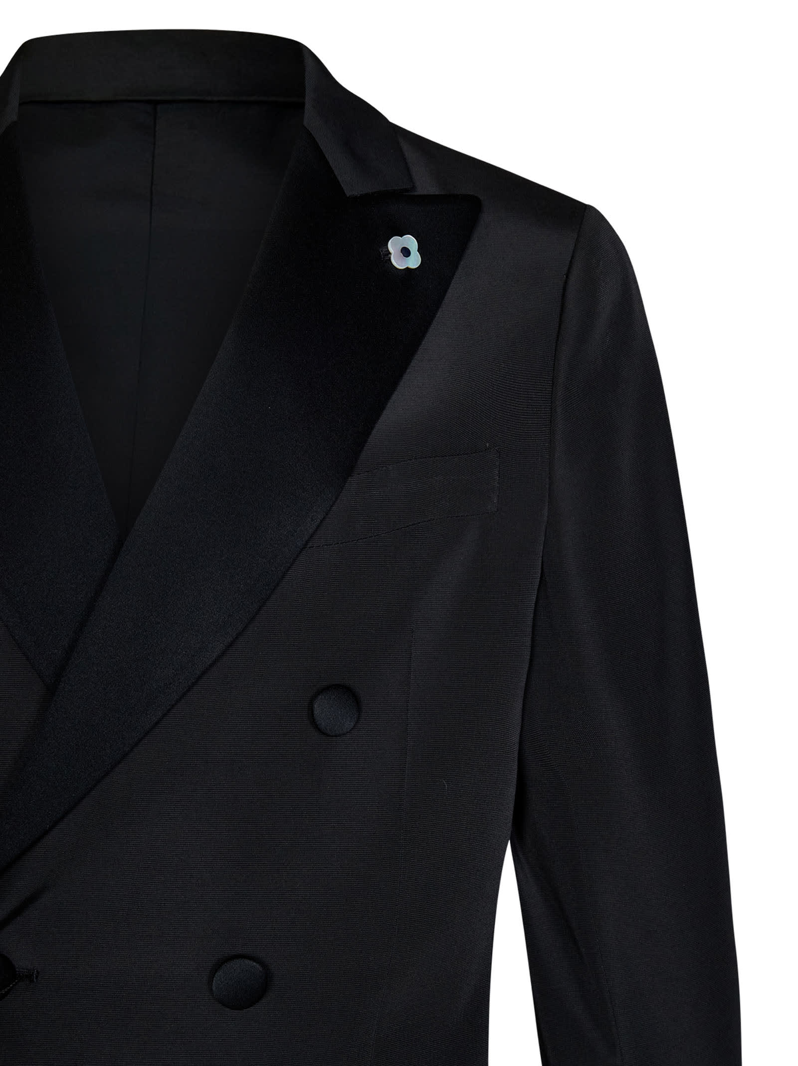 Shop Lardini Suit In Black