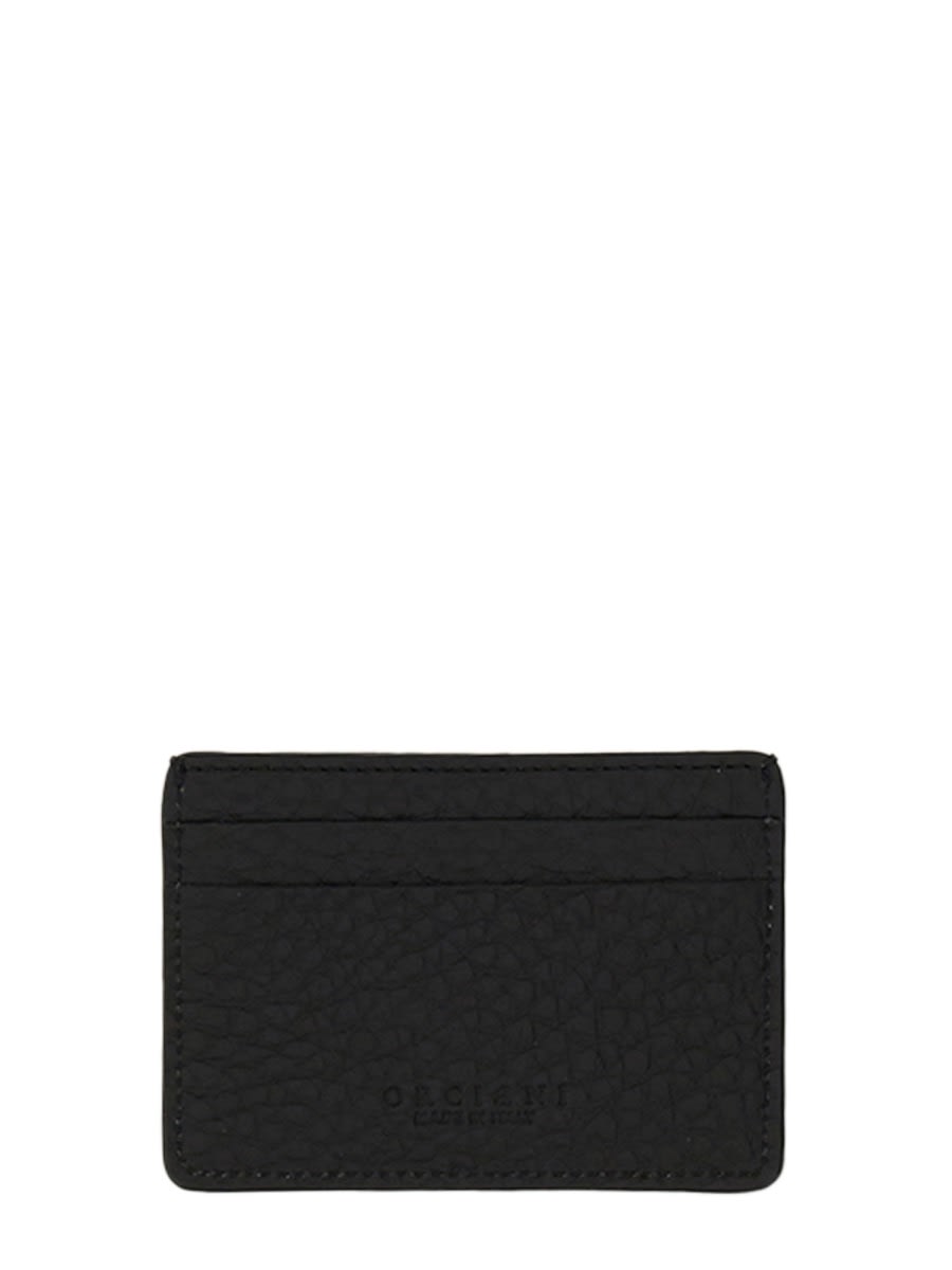 Shop Orciani Soft Card Holder In Black