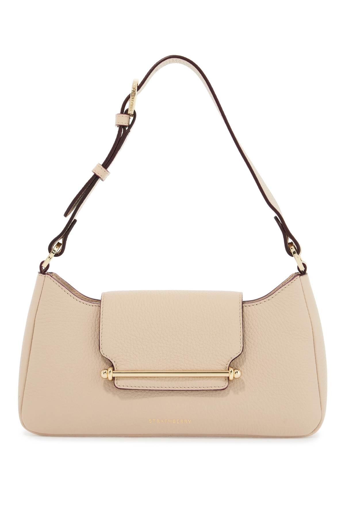 Light Beige Calfskin Crossbody Bag Multrees Omni With Adjustable Strap