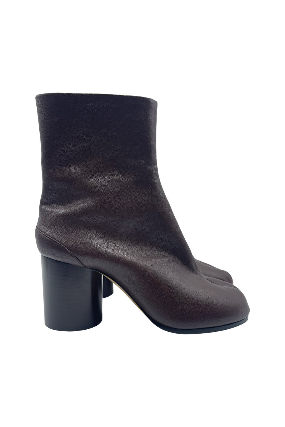 Shop Maison Margiela Brown Tabi Boots