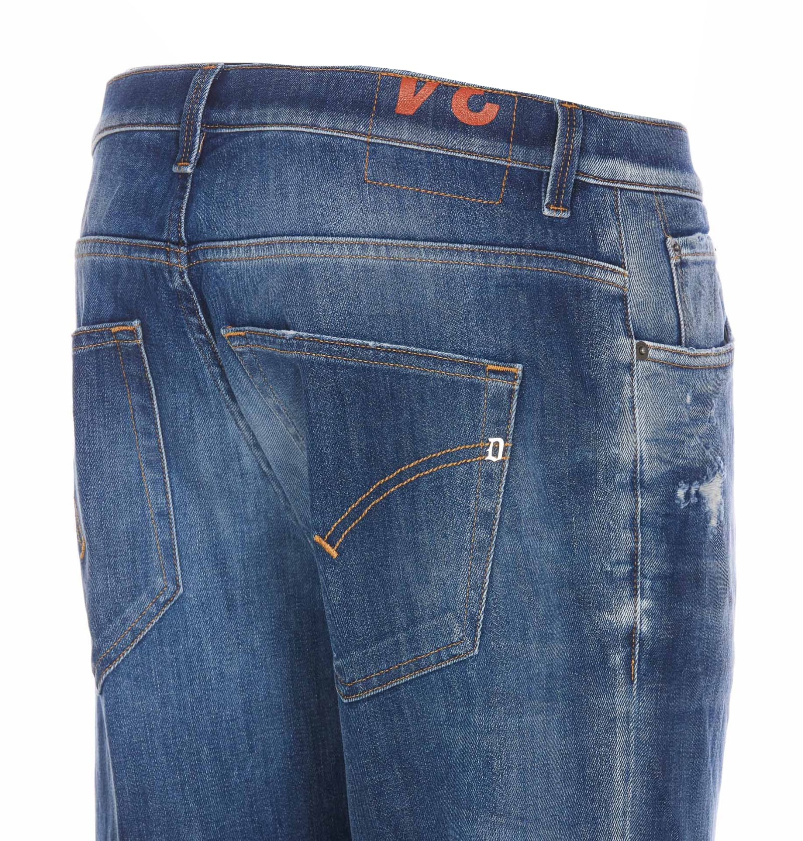 Shop Dondup Brighton Denim Jeans In Blue