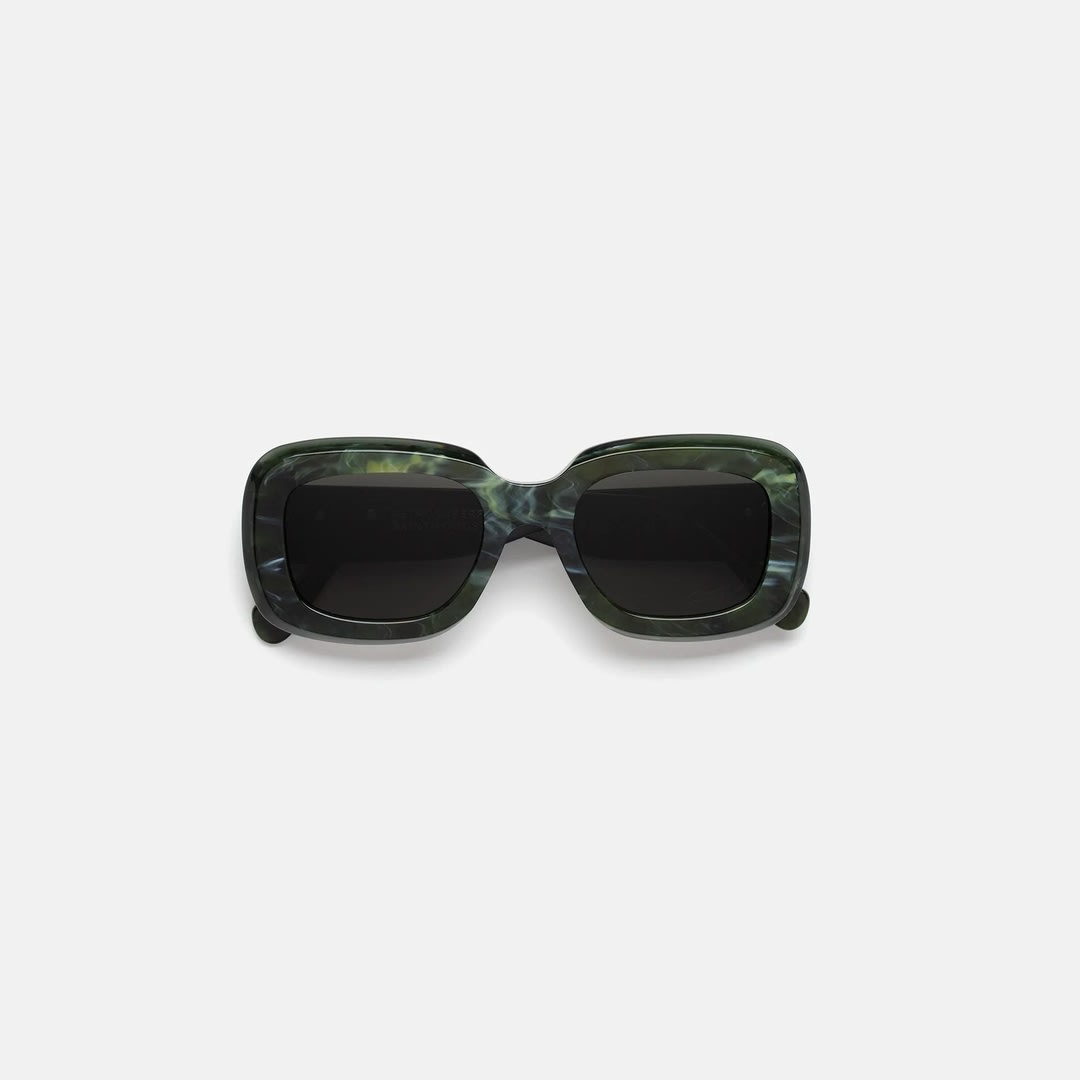 Shop Retrosuperfuture Kqc Virgo Green Saintwoodnero In Nero