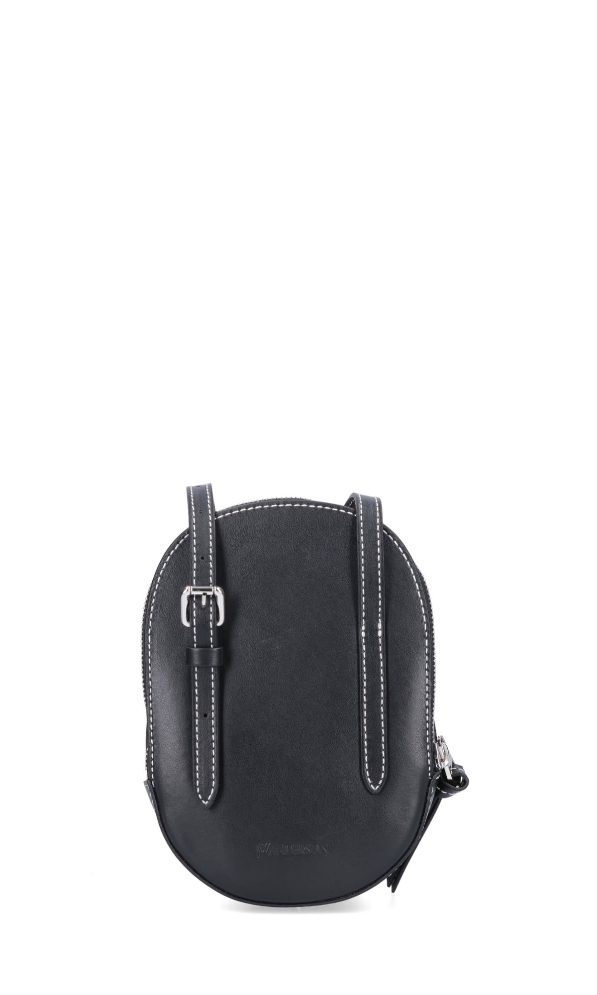 Shop Jw Anderson Cap Midi Bag In Black