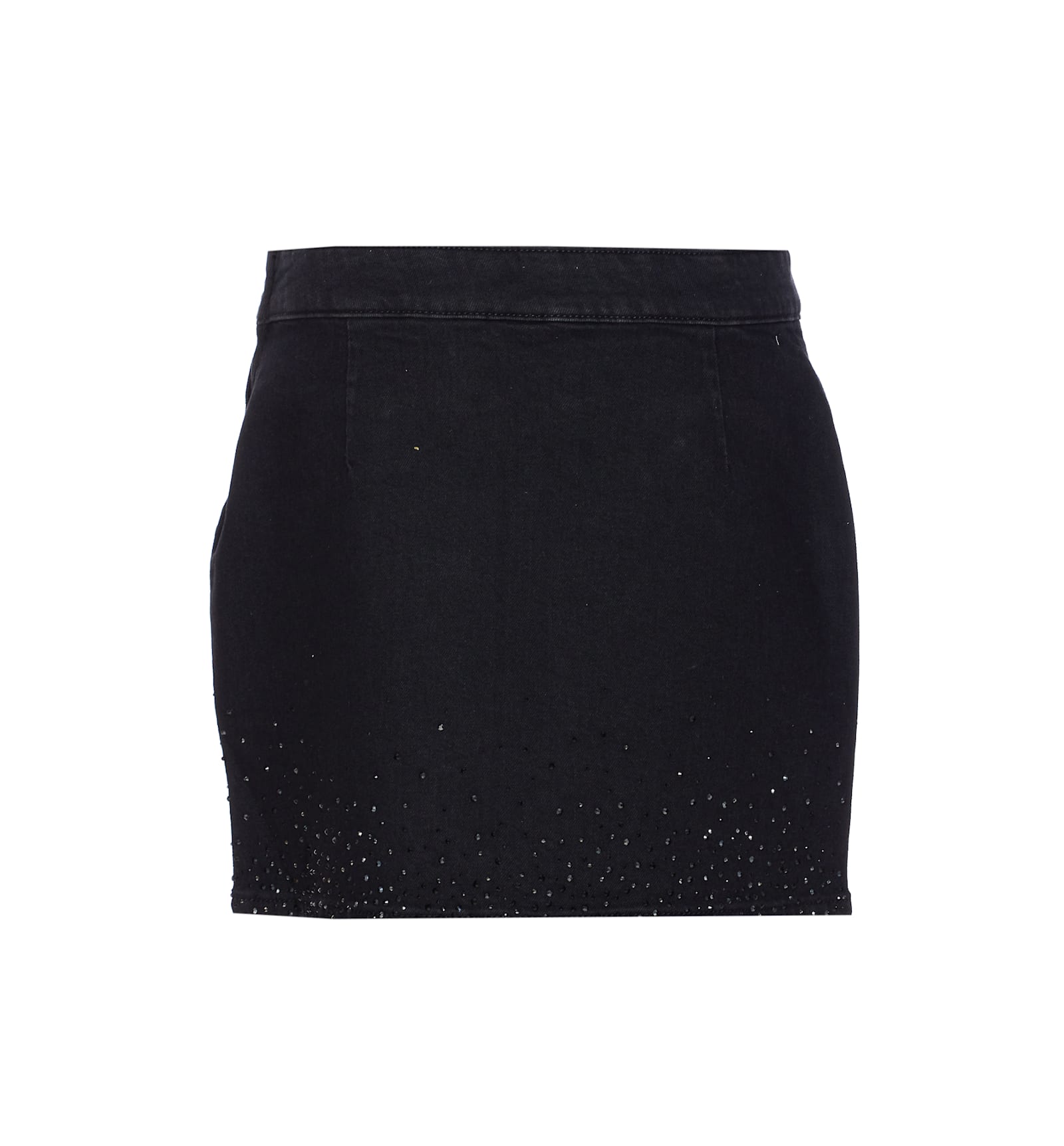 Liu •jo Denim Mini Skirt Liu-jo In Black