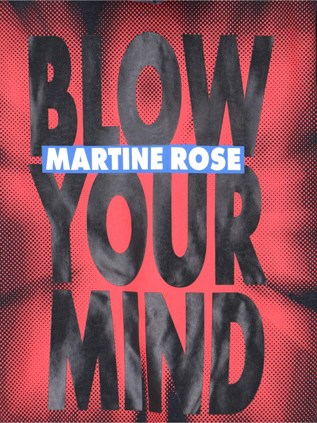 Shop Martine Rose Blow Your Mind Hoodie In Black
