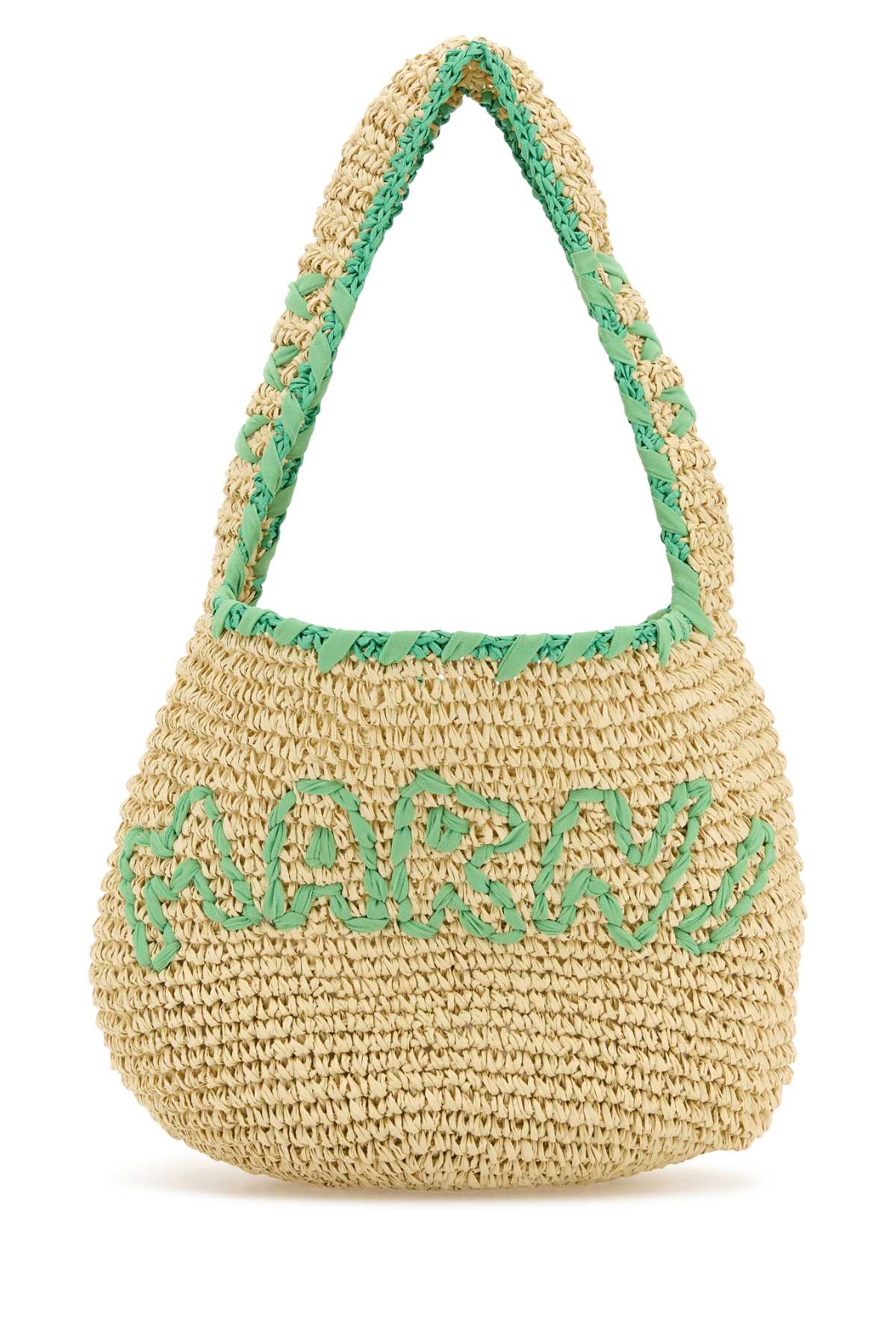 Raffia Small Nassa Shoulder Bag