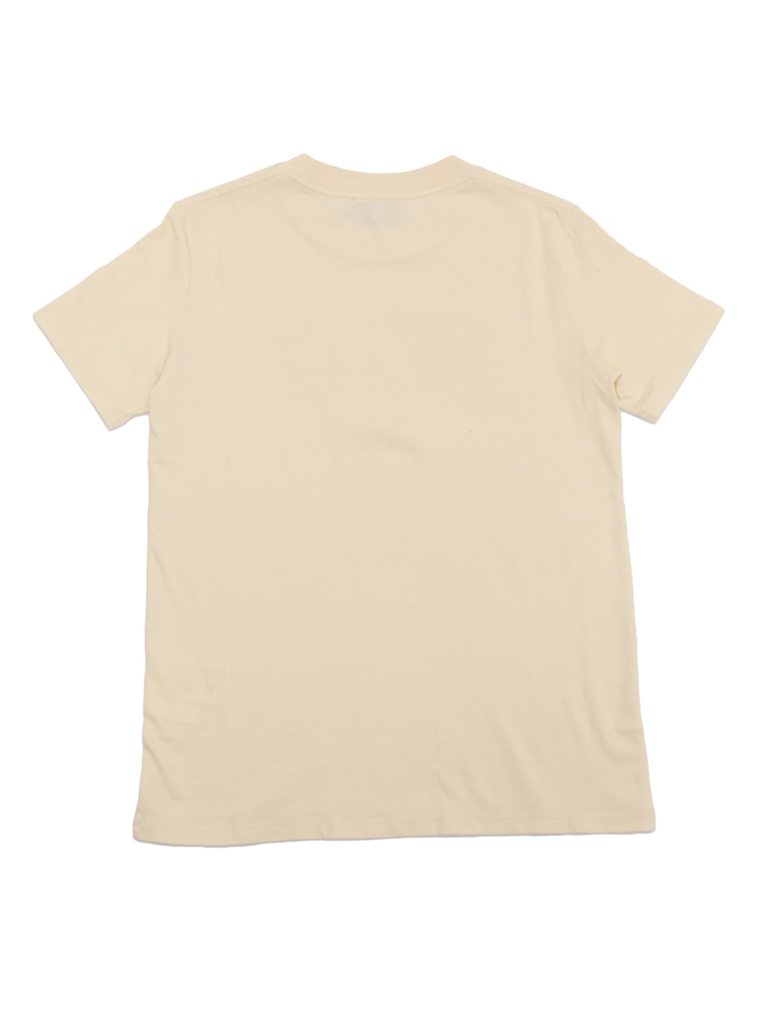 Autry Main Kids Cotton Cream T-shirt In Neutral