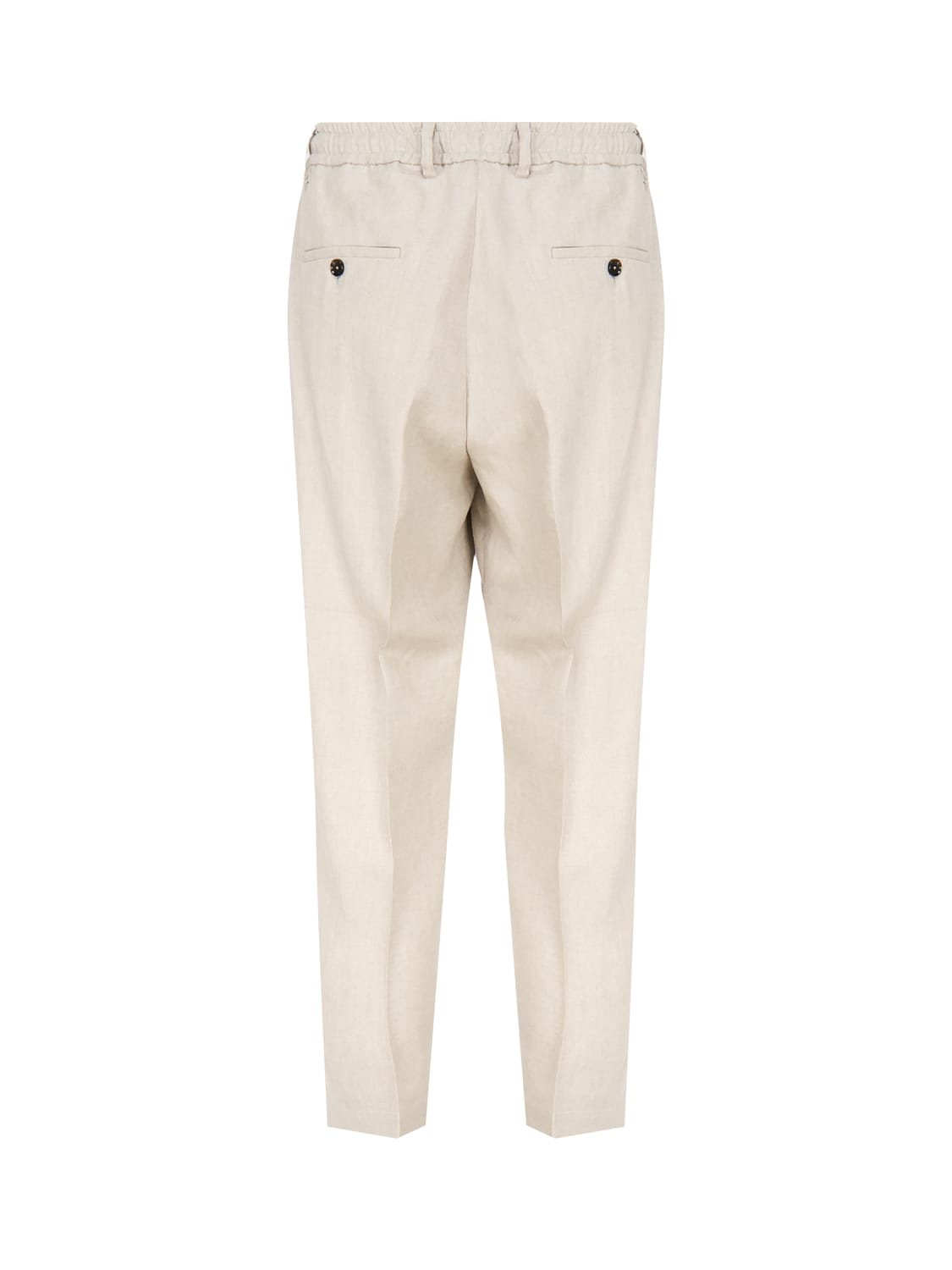 Be Able Tailored Linen Trousers In Neutral