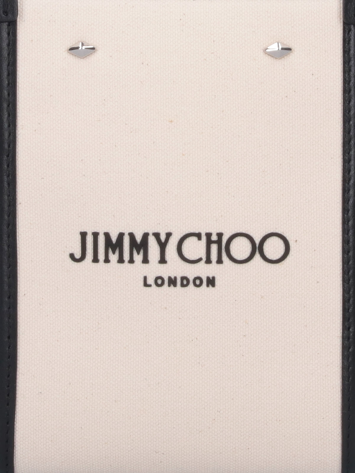 Shop Jimmy Choo N/s Mini Tote Bag In Crema