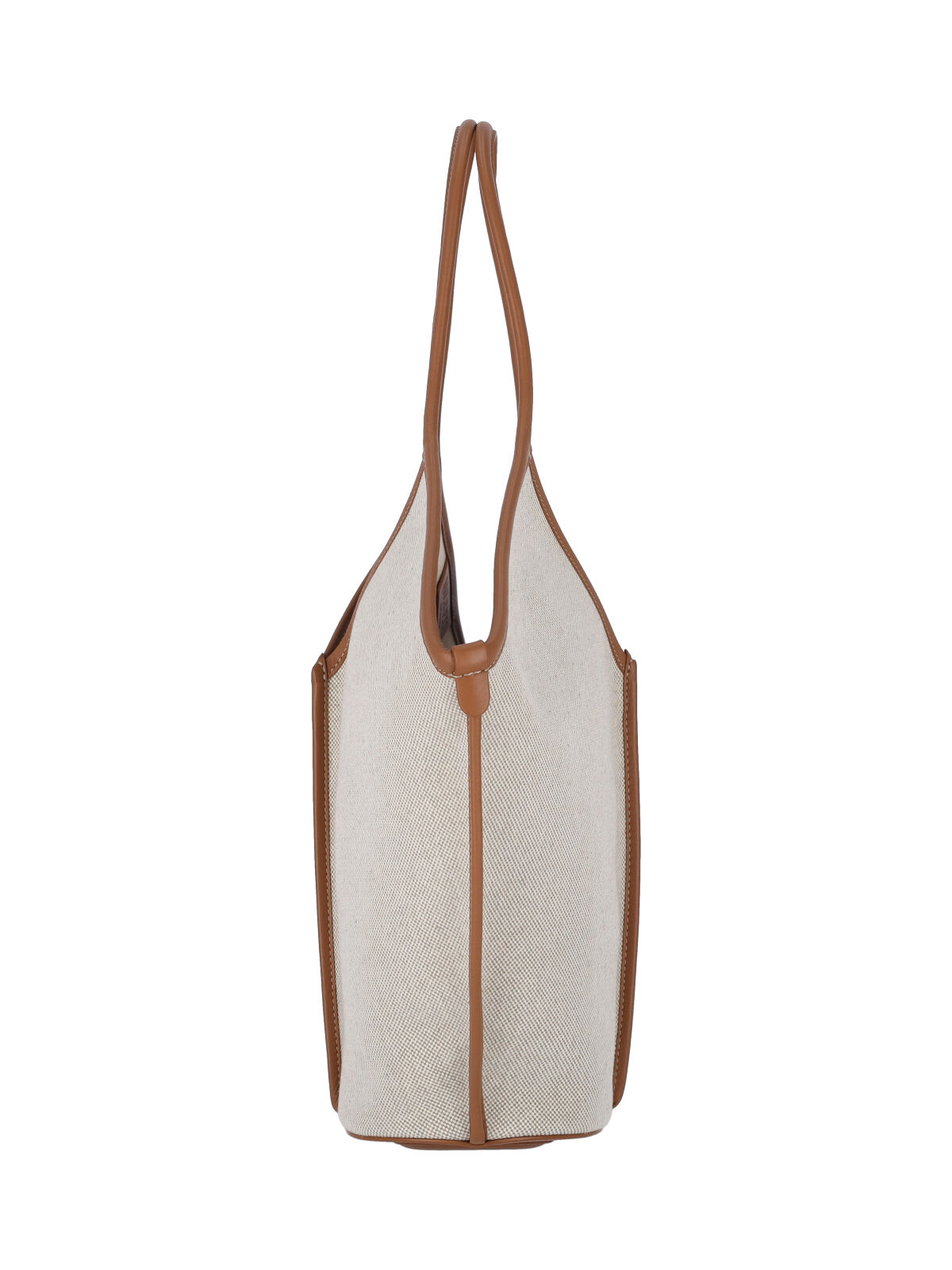 Hereu Canvas Tote Bag In Cream
