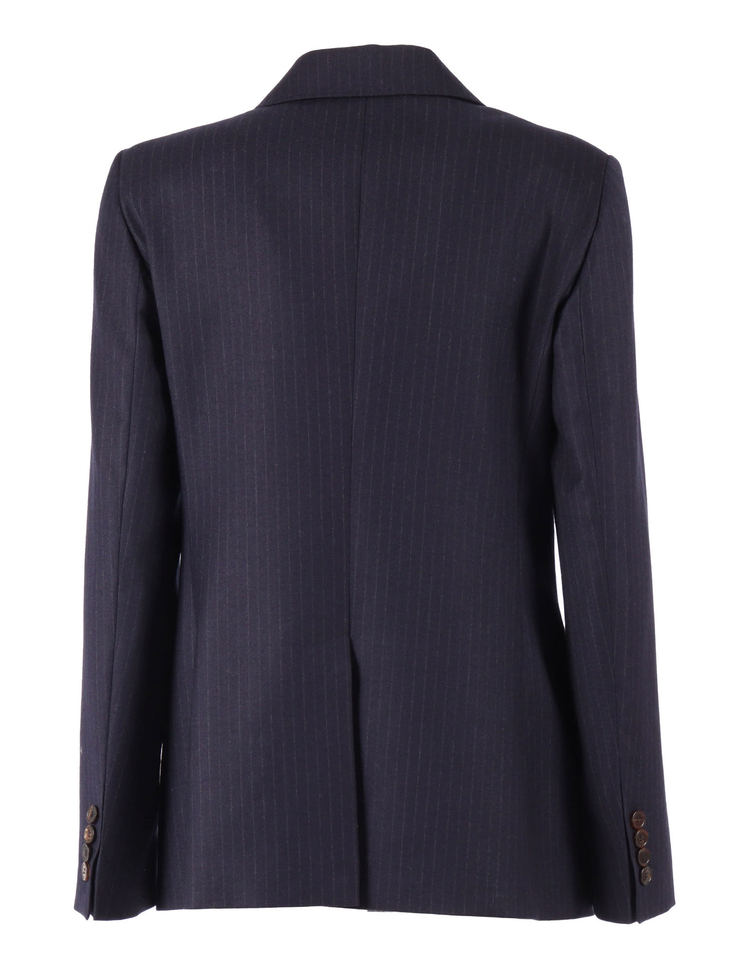Max Mara Studio Jacket In Blue