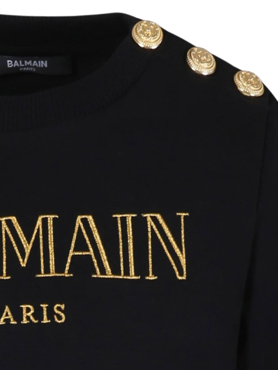 Shop Balmain Sweatshirts In Multicolour