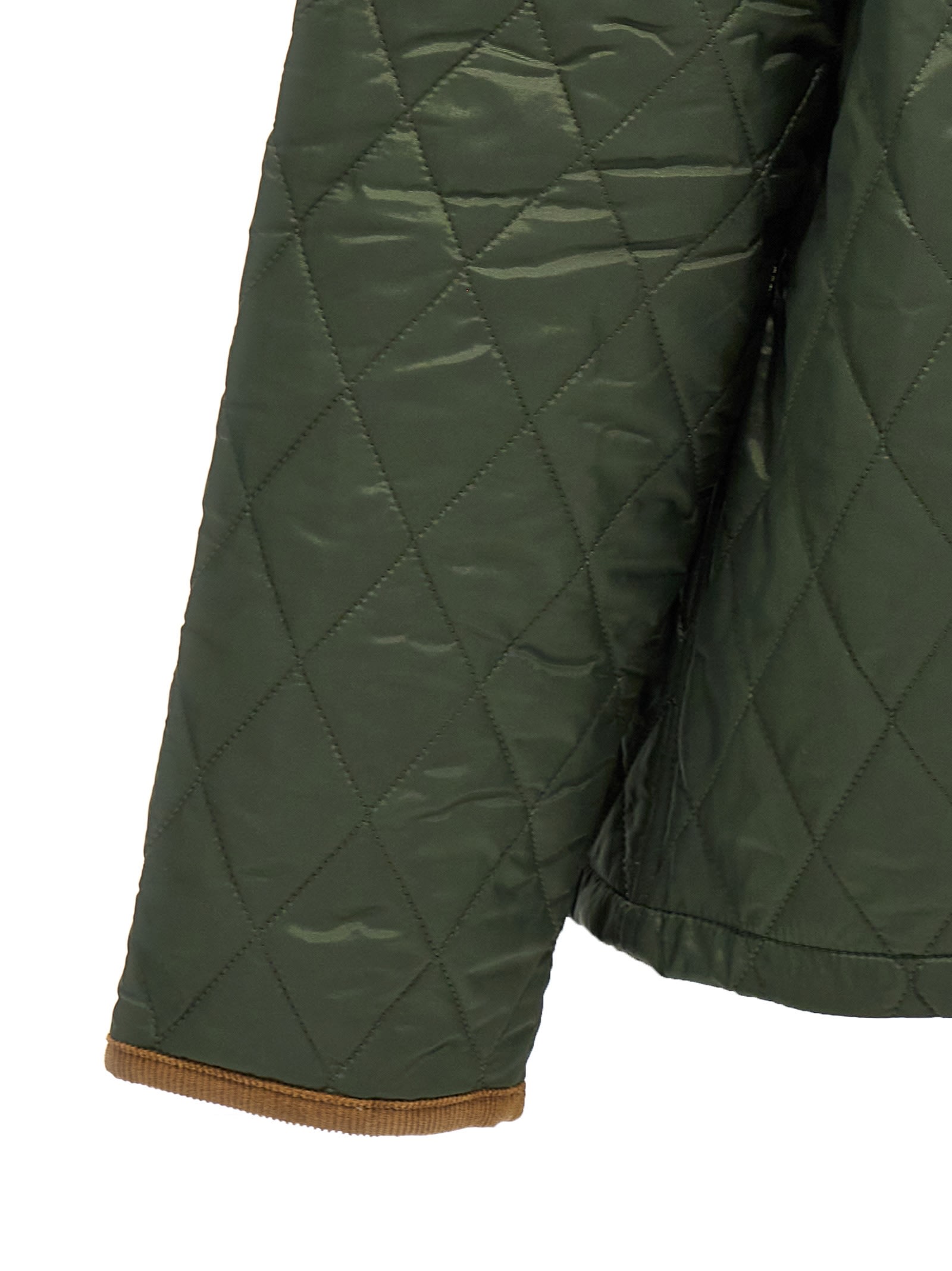 Shop Barbour Liddesdale 30th Anniversary Cropped Jacket In Green