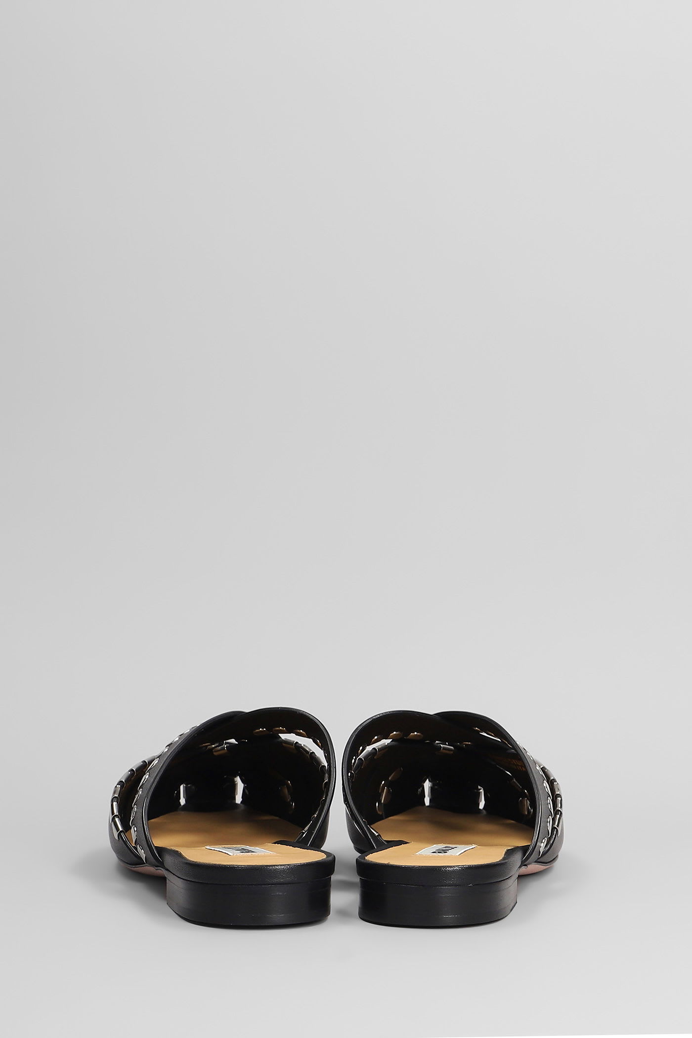 Bally Sarsi Slipper-mule In Black Leather In Black