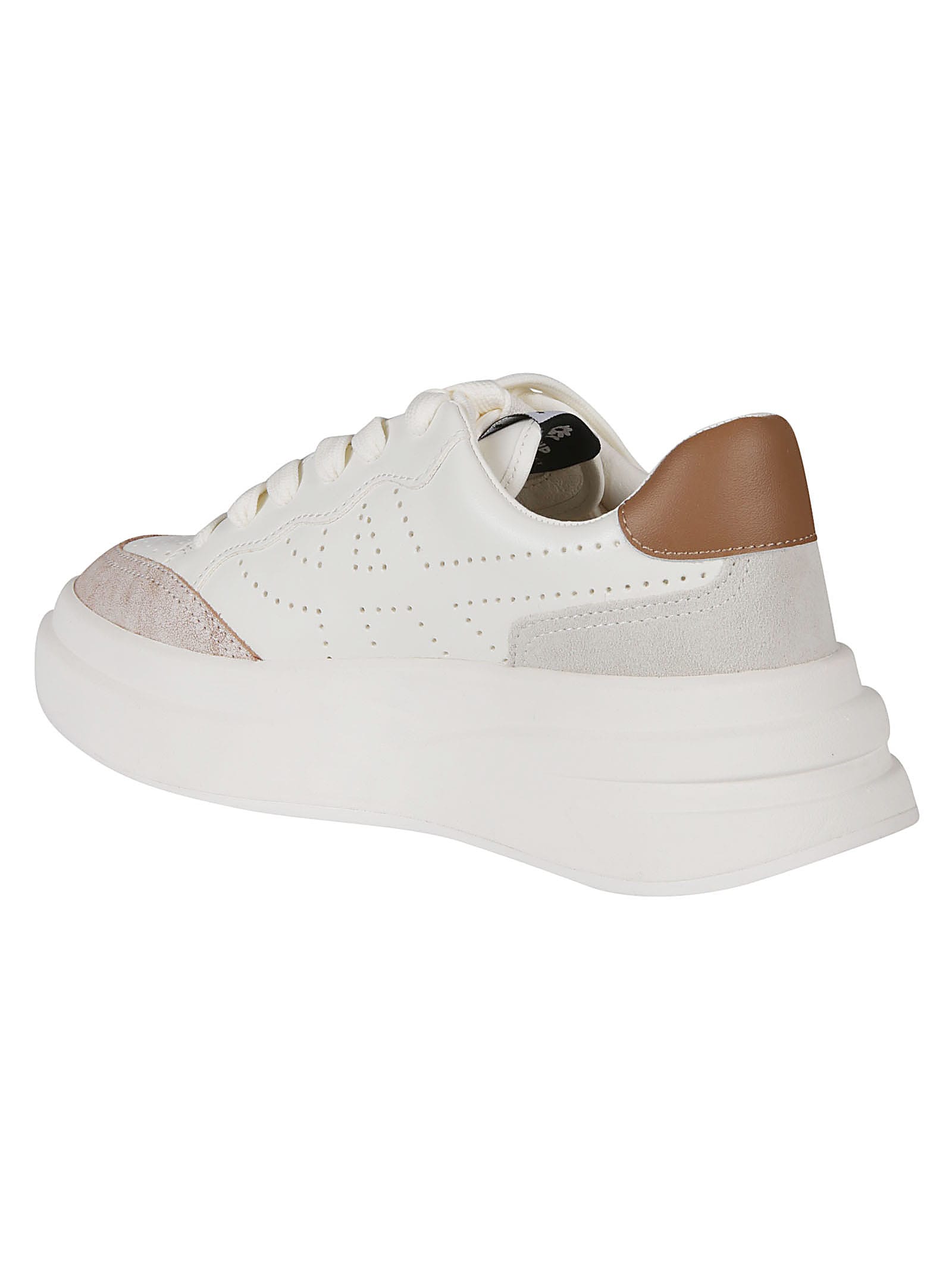 Shop Ash Impulsbis Sneakers In Cinnamon/white