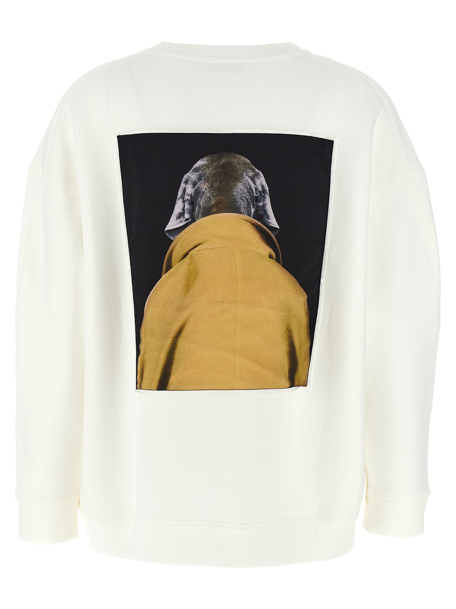 Shop Max Mara Bacco Sweatshirt In White