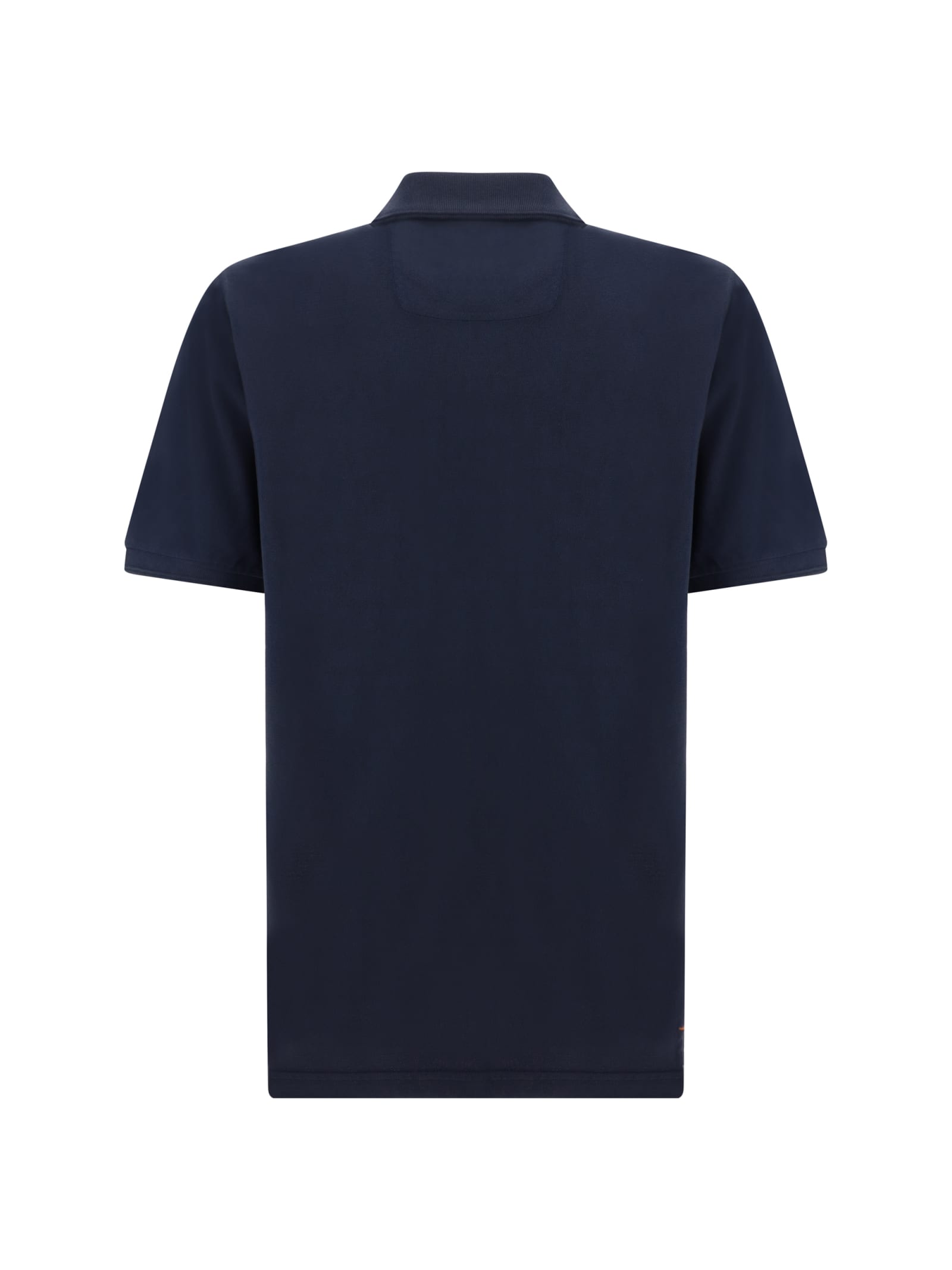 Parajumpers Patch Polo In Dark Avio