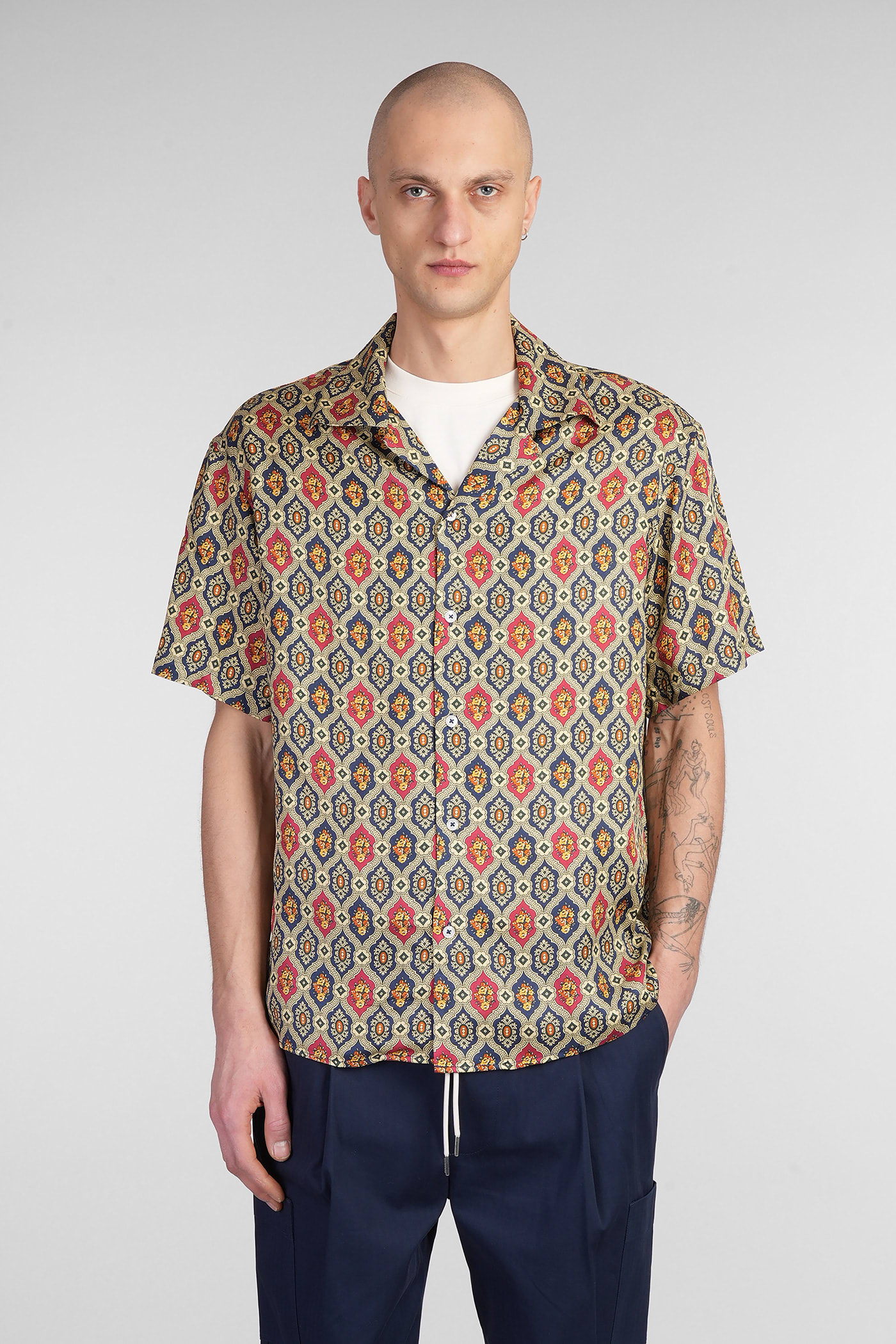 Shirt In Multicolor Viscose