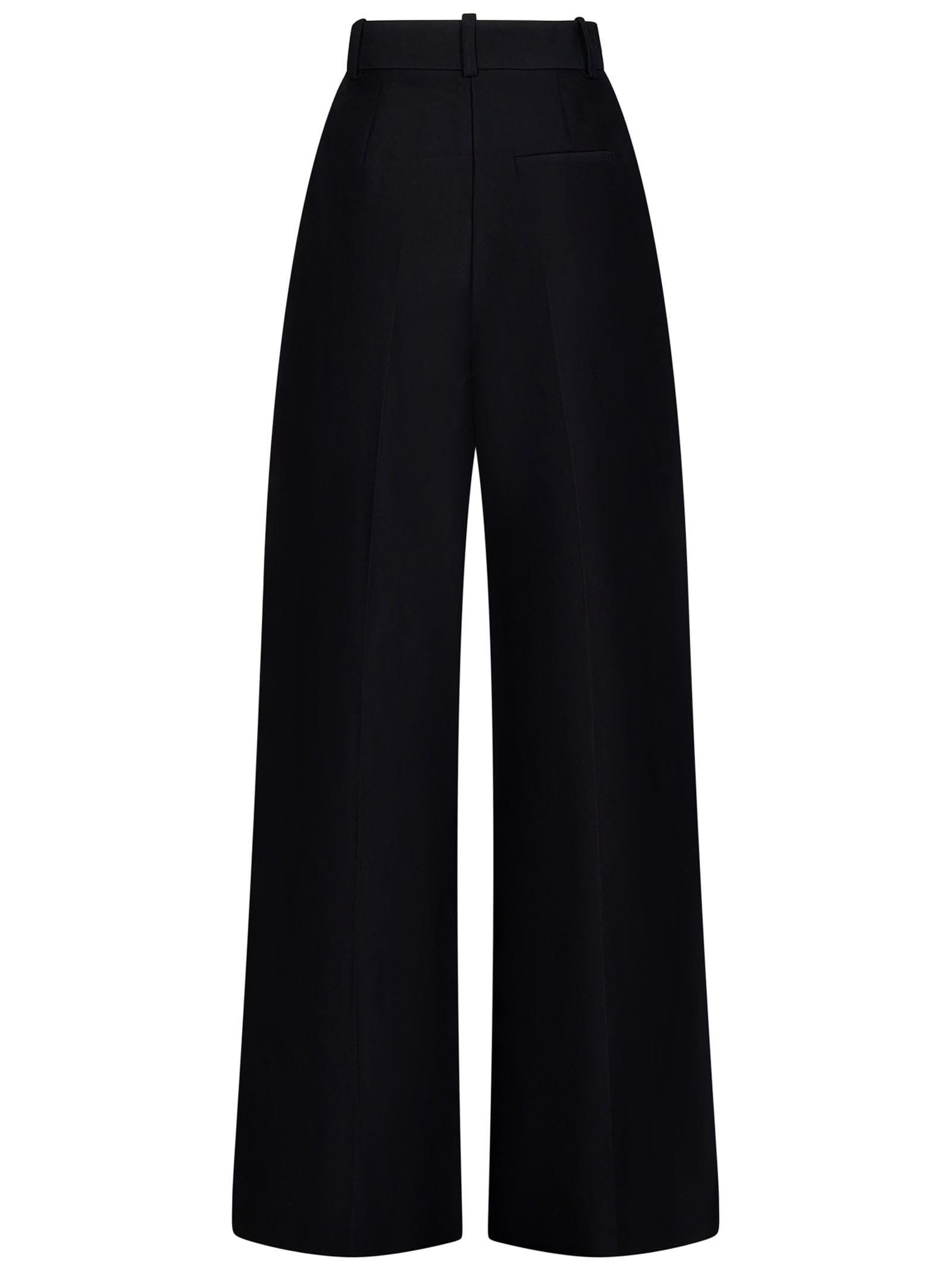 Shop Khaite The Teyana Trousers In Black