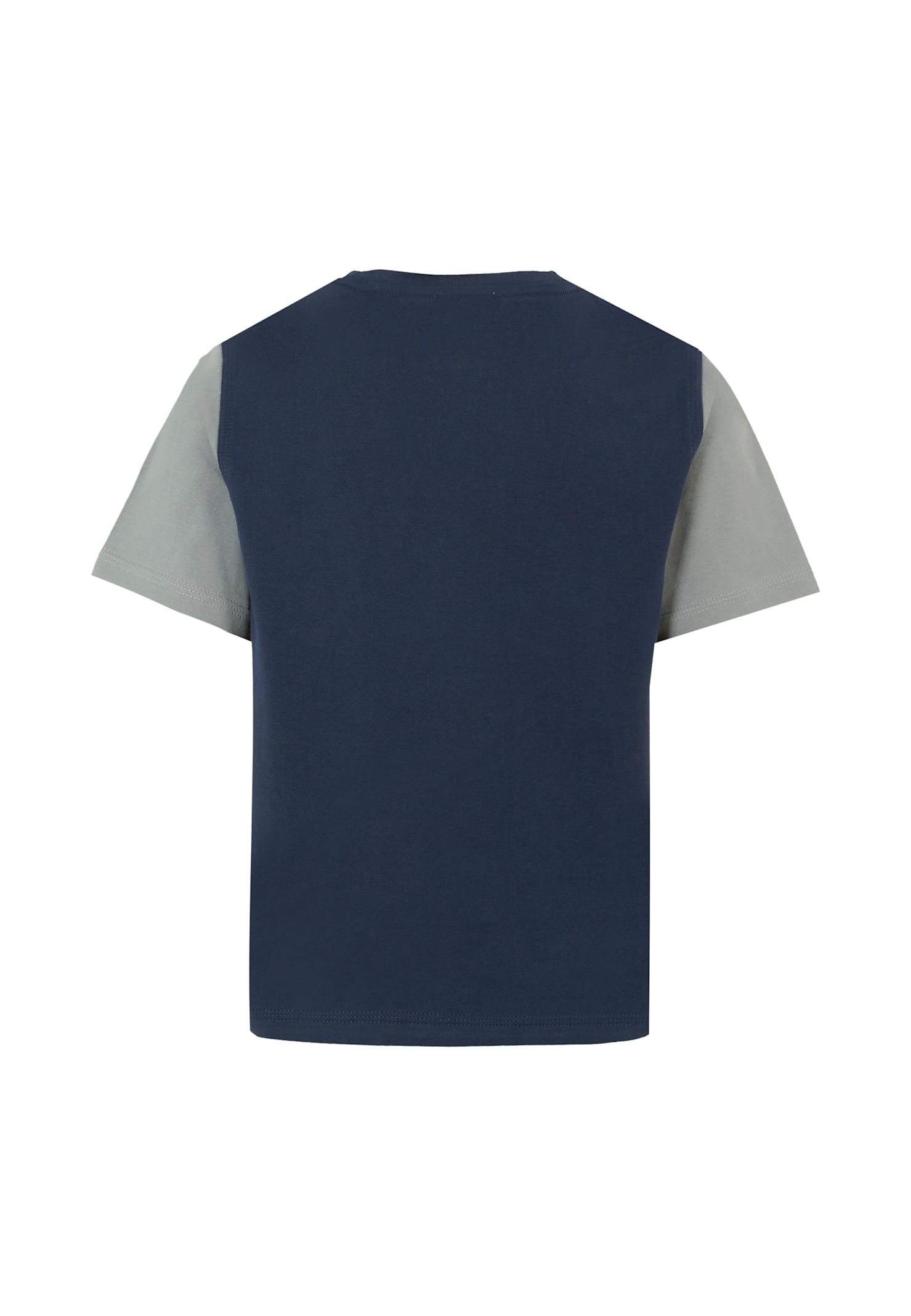 Burberry Blue T-shirt For Kids With Equestrian Knight In Blue